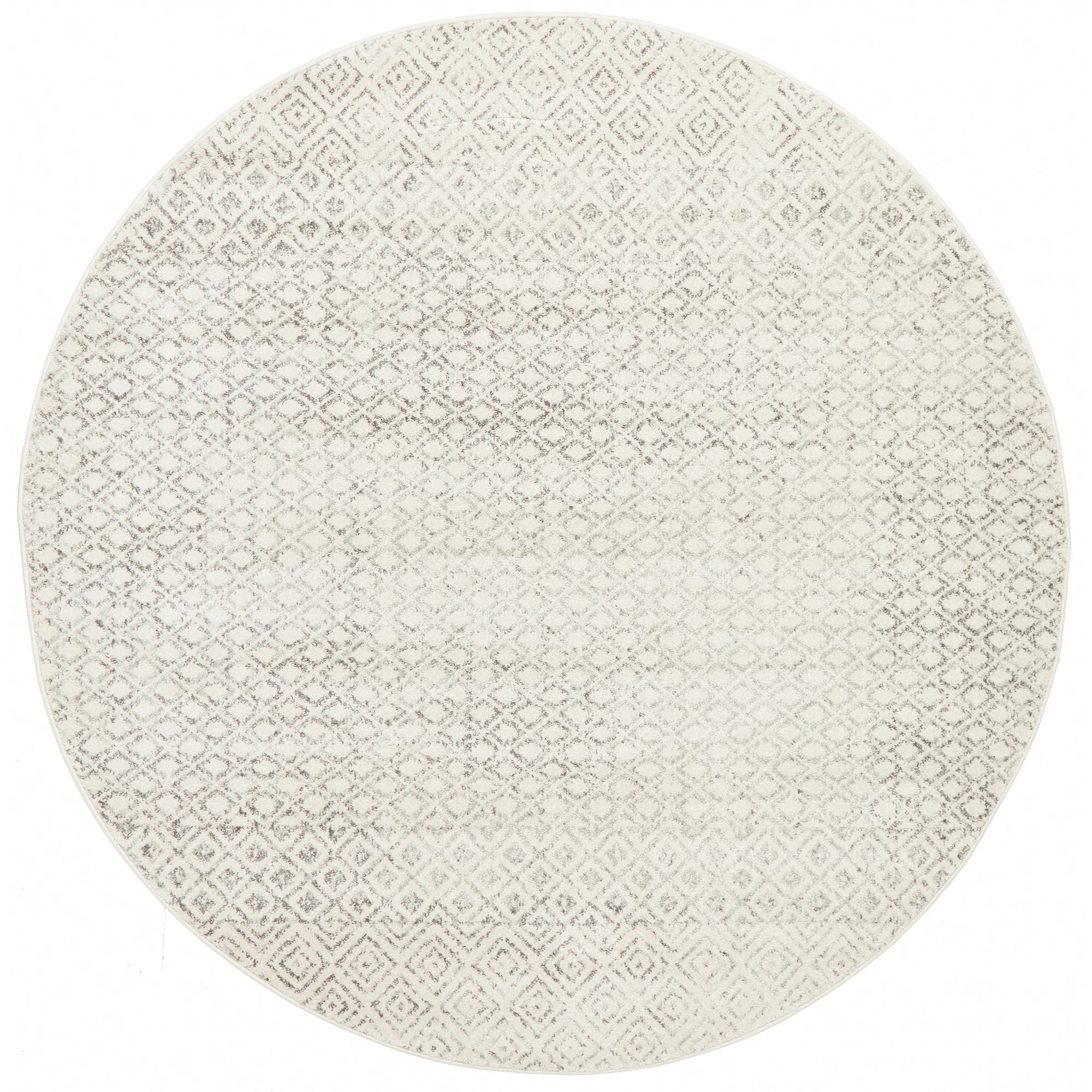 4 Common Ground Rugs Encore 265 150x150cm - Small Round Rug - Silver, 4 of 8