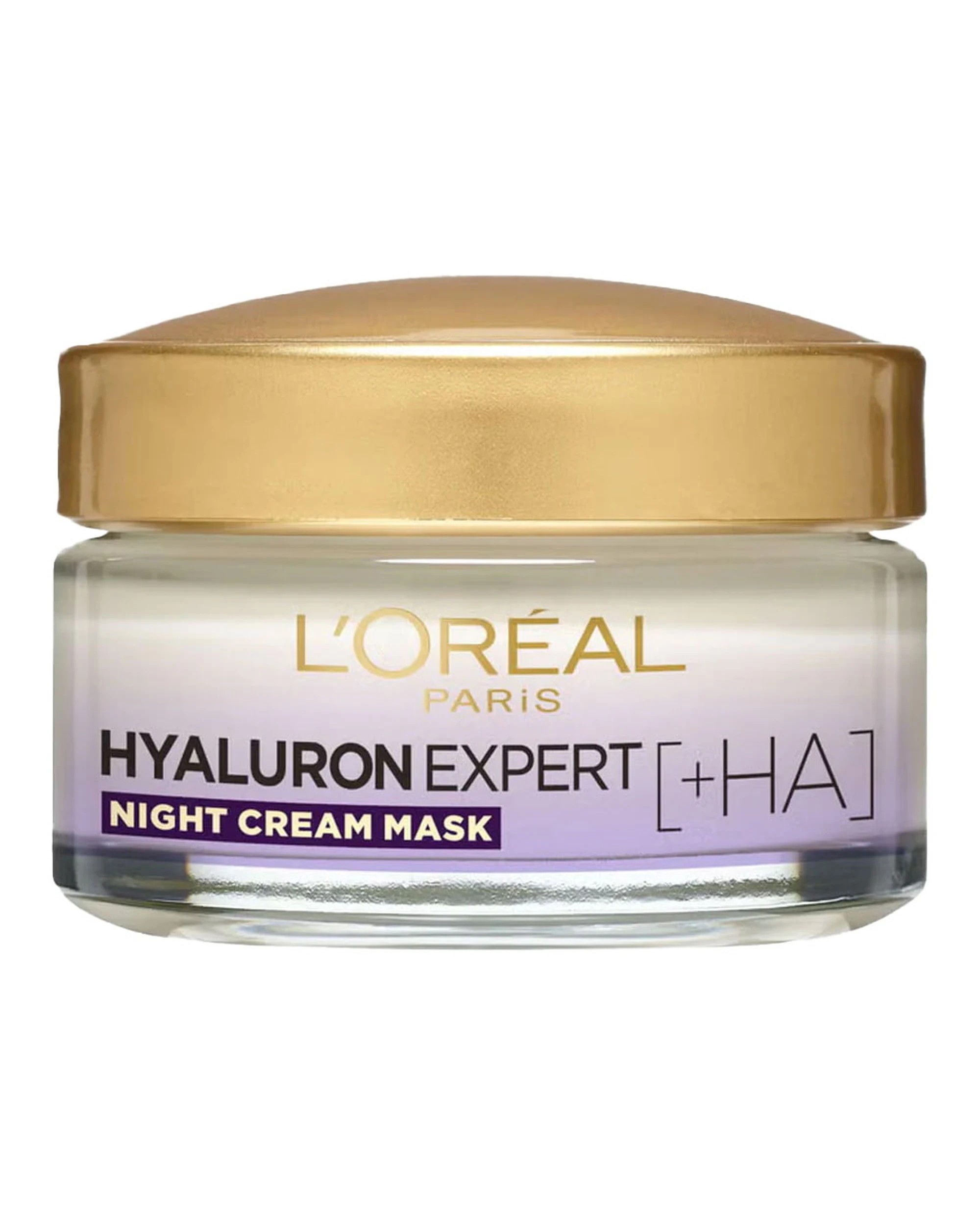 2 L'oreal Paris L'oreal Hyaluron Expert Replumping Moisturising Care Night Cream Mask 50ml, 2 of 3