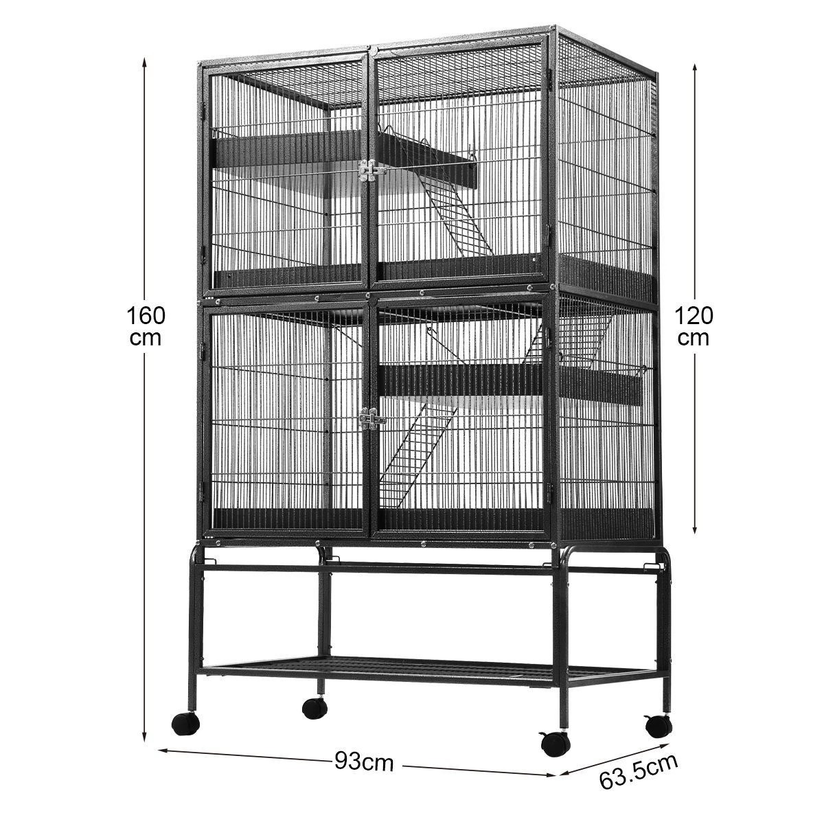 3 Ausway Pet Cat House Rabbit Hutch Ferret Hamster Animal Home, 3 of 7