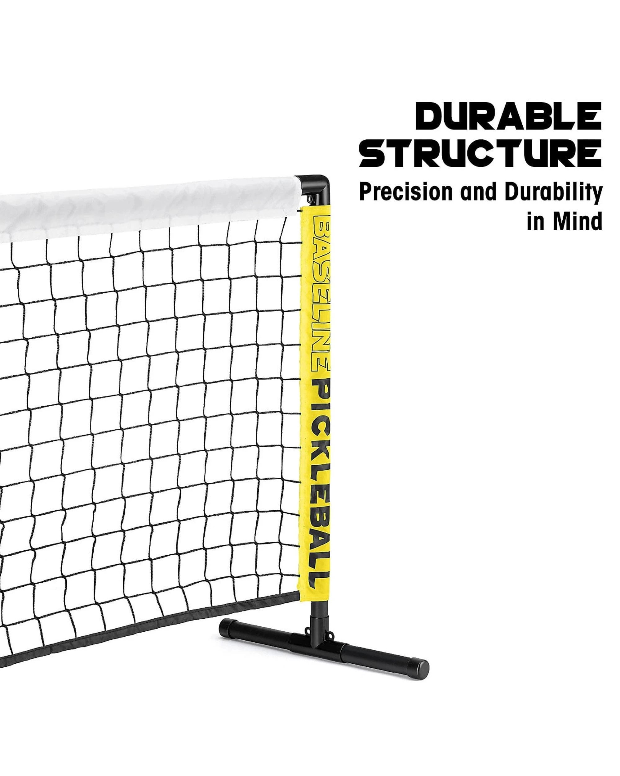 3 Baseline Pickleball 4 Player Bat, Ball and Net Set, 3 of 6