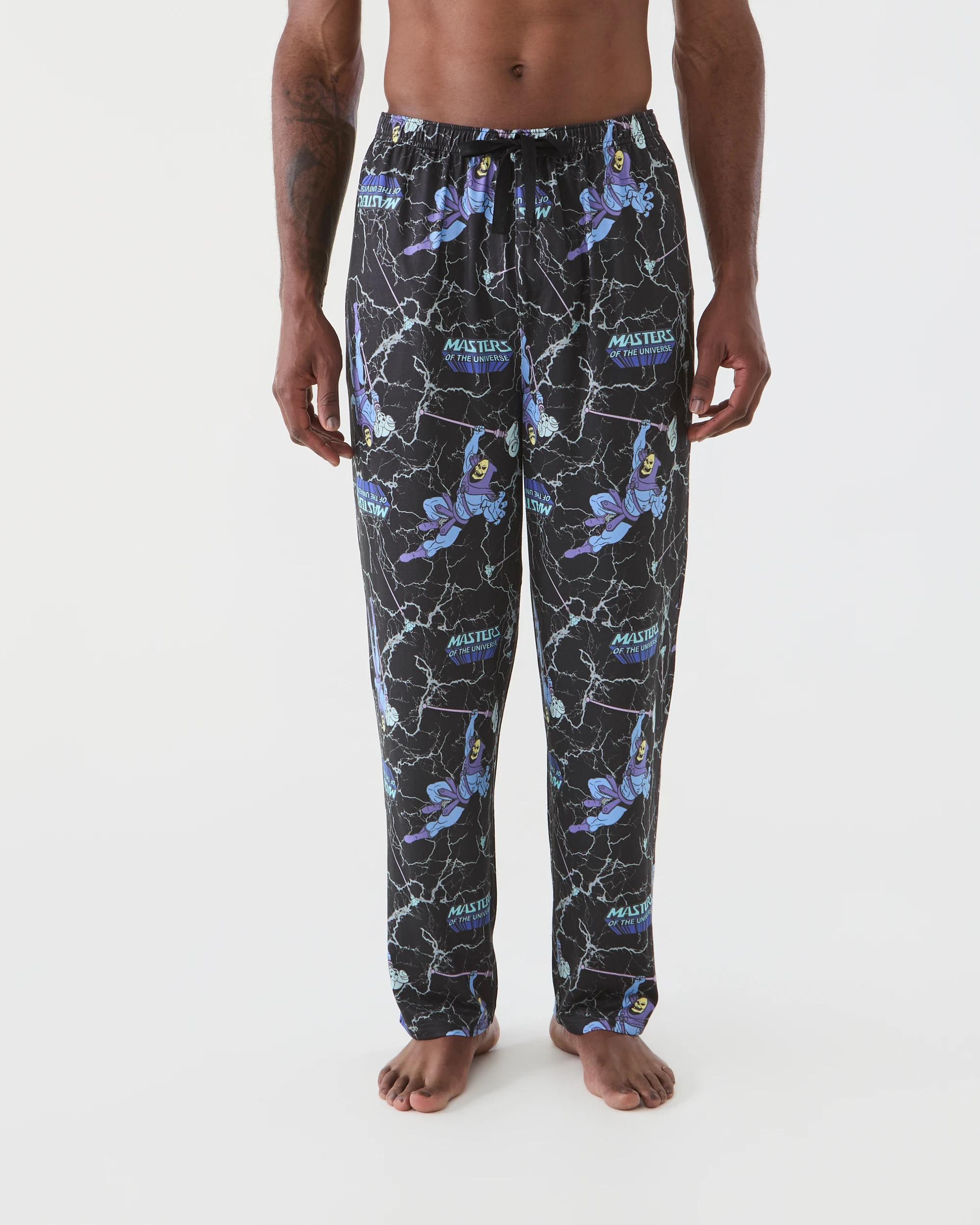 1 Masters of the Universe License Sleep Pants Motu Black, 1 of 3