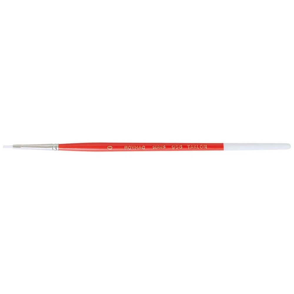 1 Roymac 956 Taklon Round Paintbrush Size 0, 1 of 2