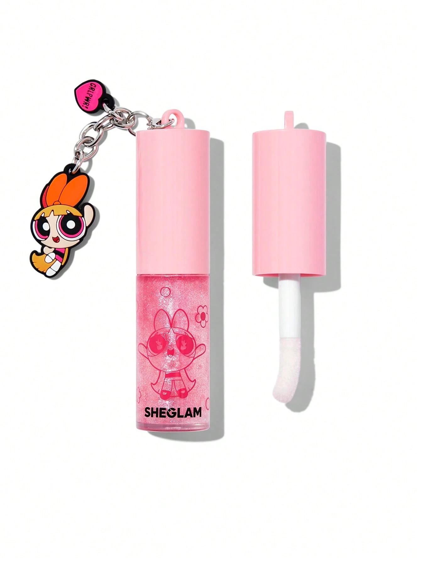 1 The Powerpuff Girls x SHEGLAM Super Trio Lip Gloss - Blossom, 1 of 7