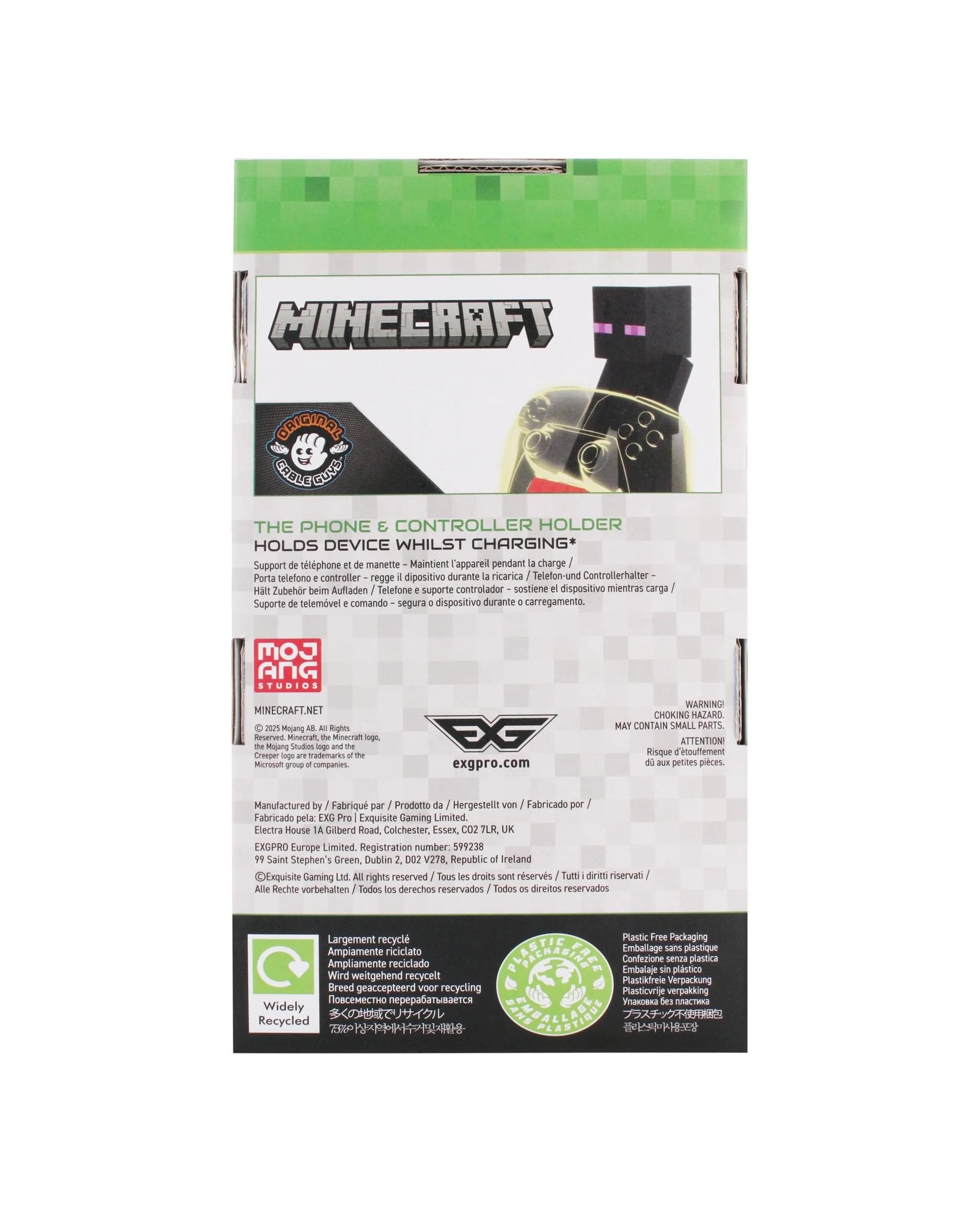 10 Cable Guy Minecraft Enderman Controller Holder and Phone Stand, 10 of 10