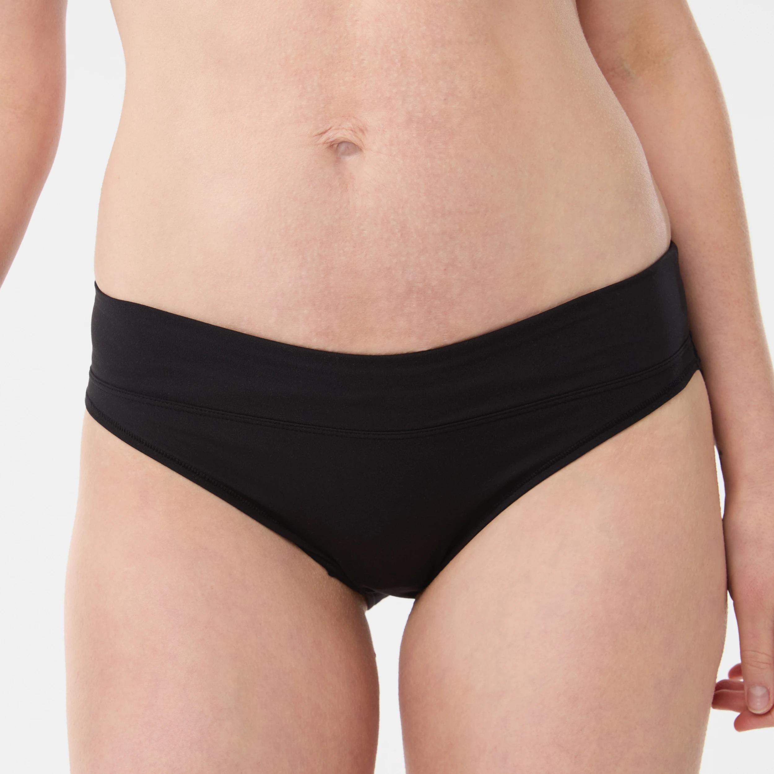 3 3 Pack Ultra Soft Hi-Cut Briefs BLACK, 3 of 6