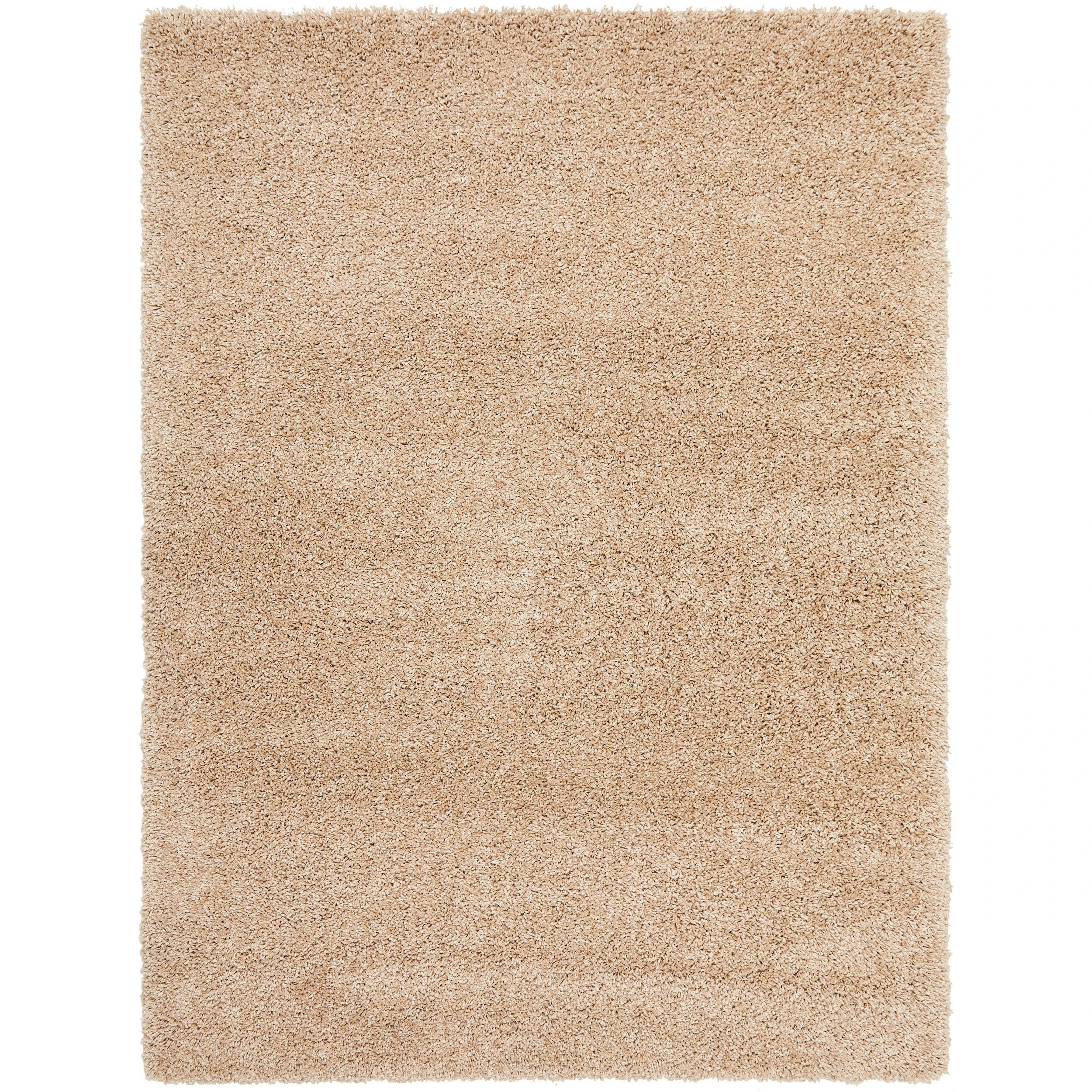 1 Common Ground Rugs Bayfront 290x200cm - Large Shag Rug - Beige, 1 of 9