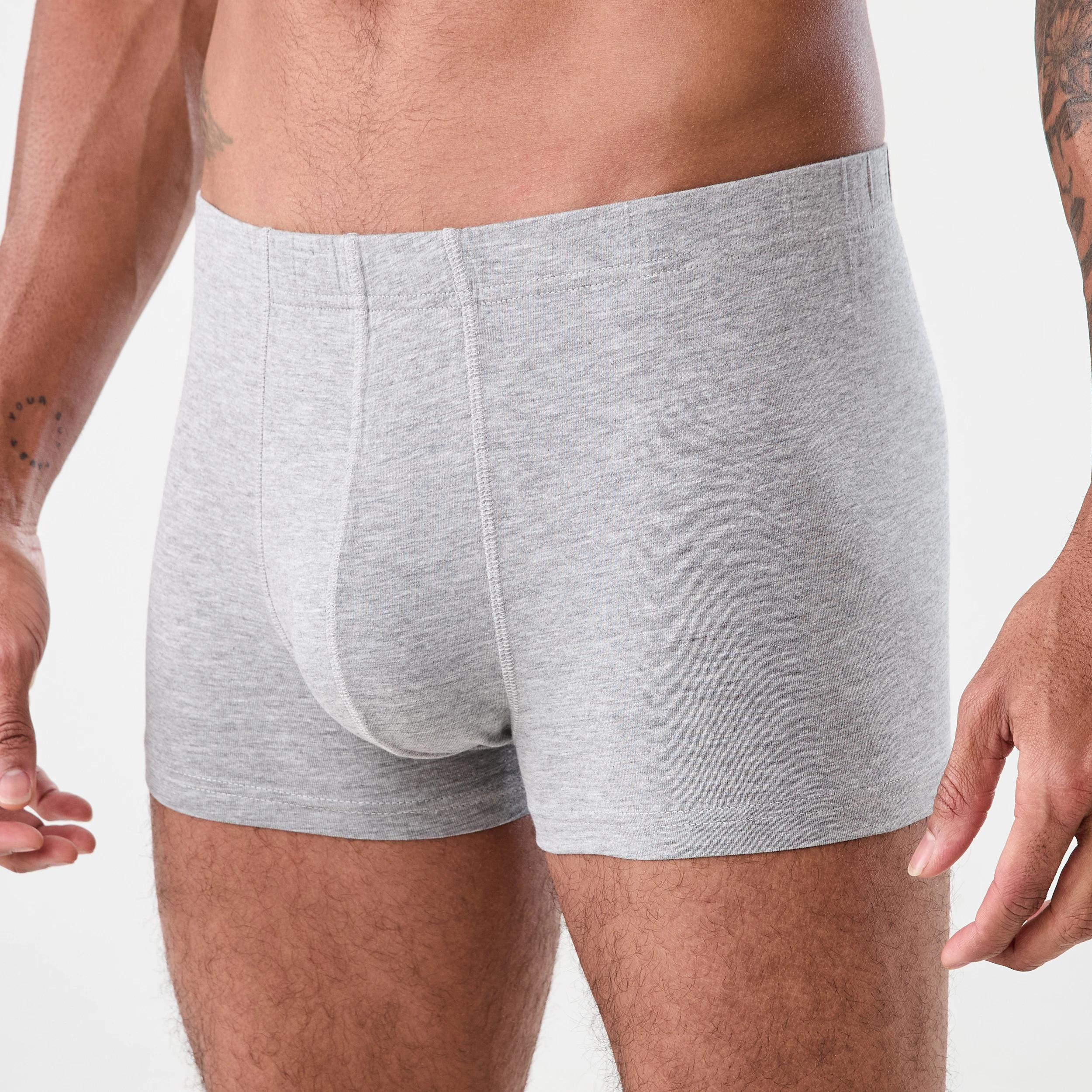 3 5 Pack Tunnel Waistband Trunks GRY MARLE, 3 of 6