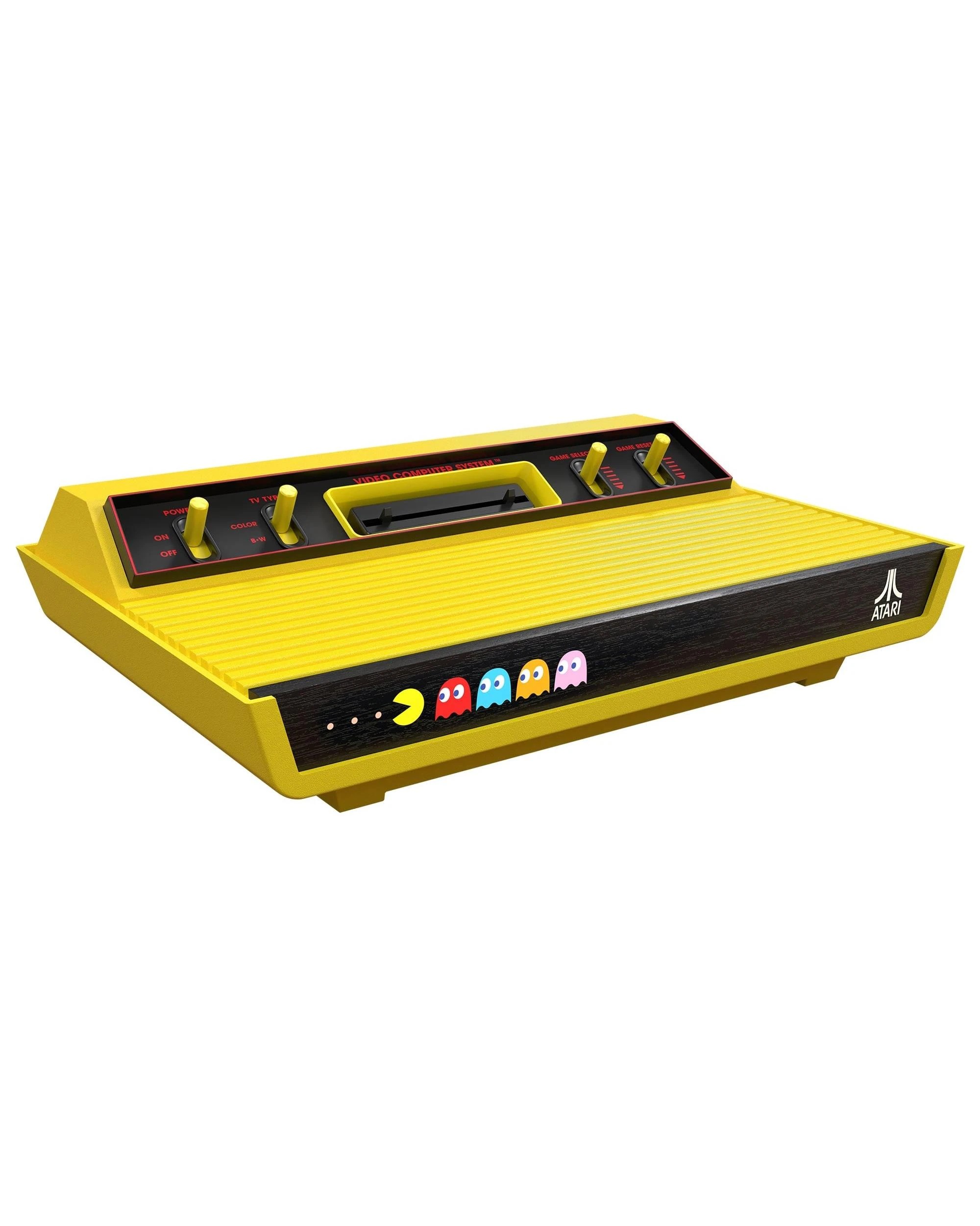 3 Atari 2600+ PAC-MAN Edition Console and Joystick - Yellow, 3 of 6