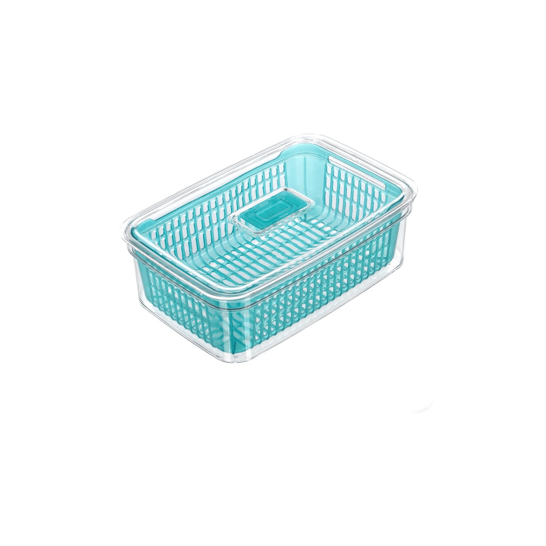 5 Boxsweden Crystal 4.7l Plastic Vegetable Storer Fridge Container Assorted
 - Multi, 5 of 5