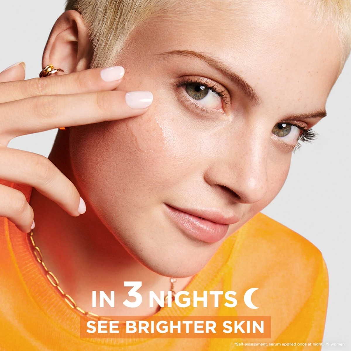 4 Garnier SkinActive Brightening Night Serum - Vitamin C, 4 of 5