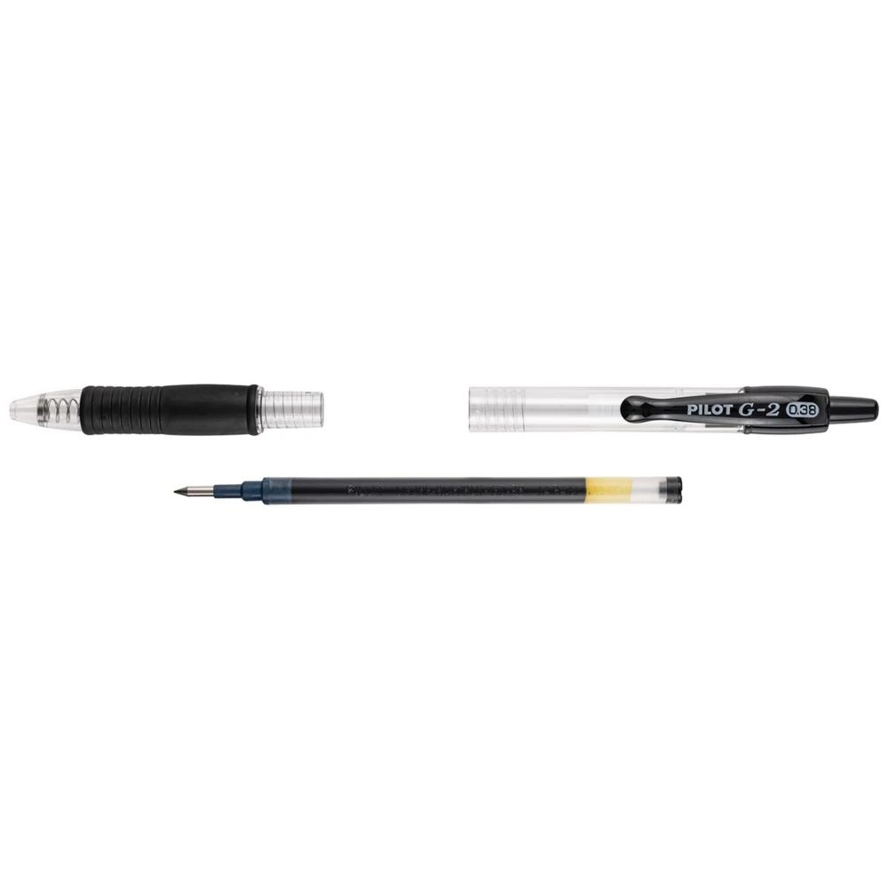 4 PILOT G2 Retractable Gel Pen Ultra Fine 0.38mm Black 4Pk, 4 of 8