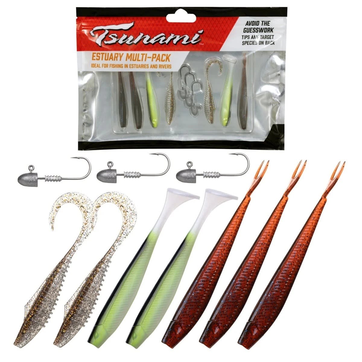3 Tsunami Estuary Lures Multi Pack, 3 of 7