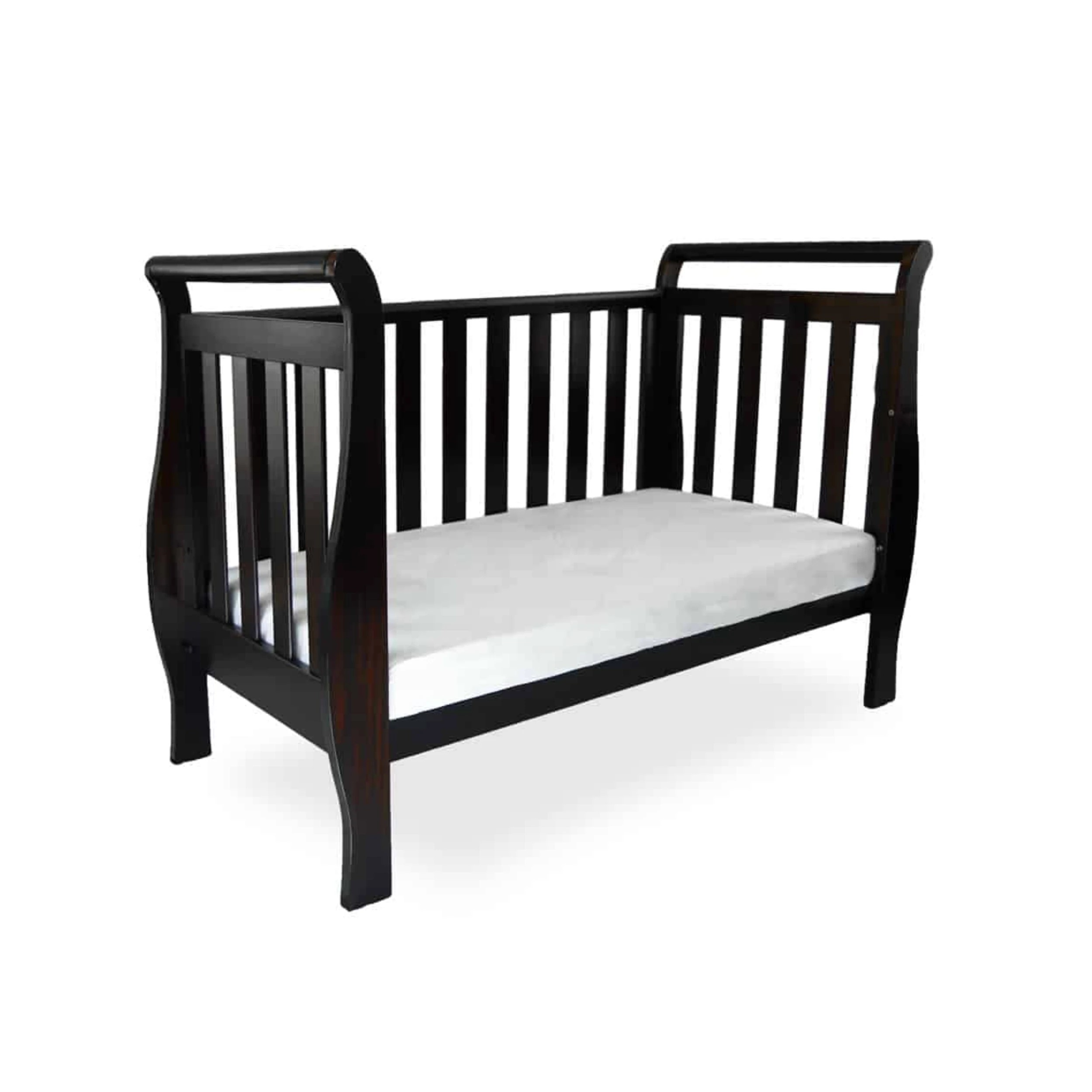 5 Babyhood Georgia Sleigh Cot Luxx - Natural, 5 of 5