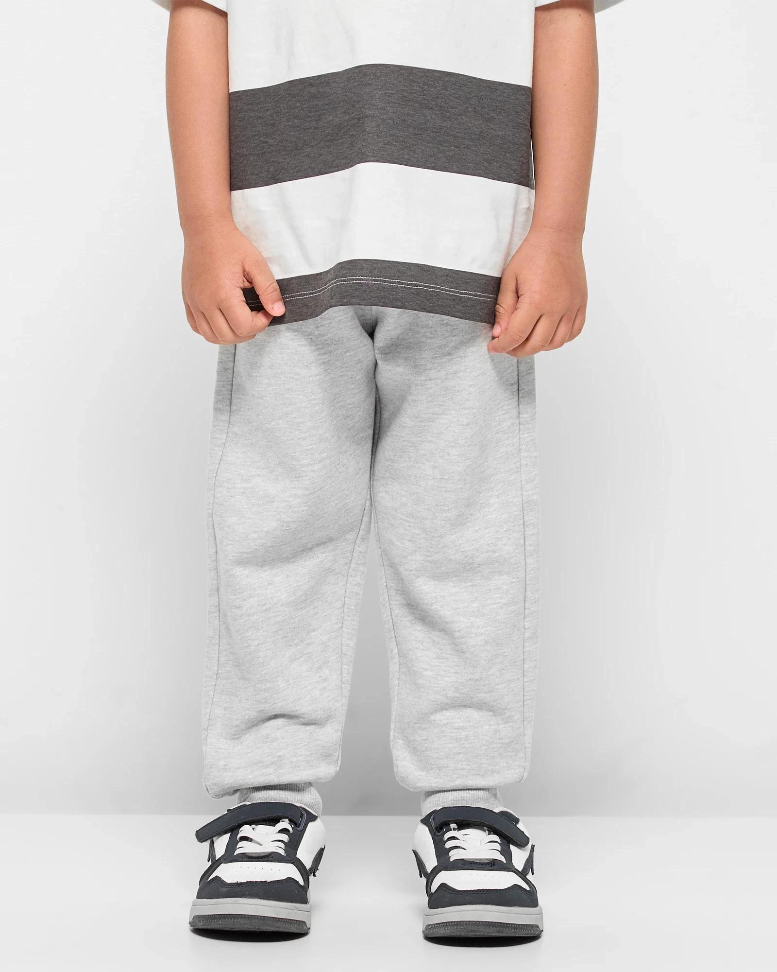 1 Target Basic Trackpants GREY MARLE, 1 of 5