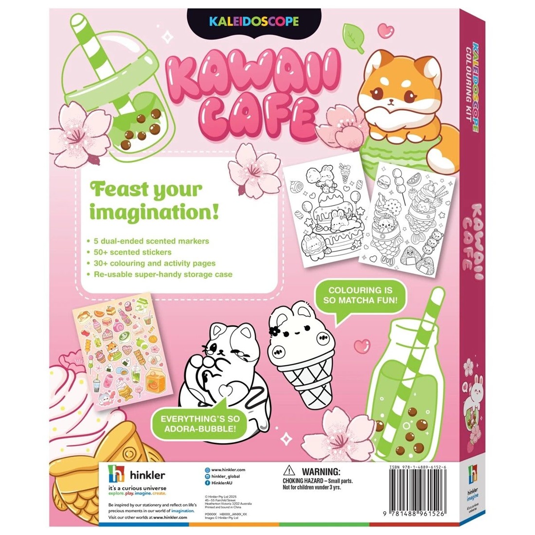 2 Kaleidoscope: Kawai Cafe Colouring Kit - Book, 2 of 5