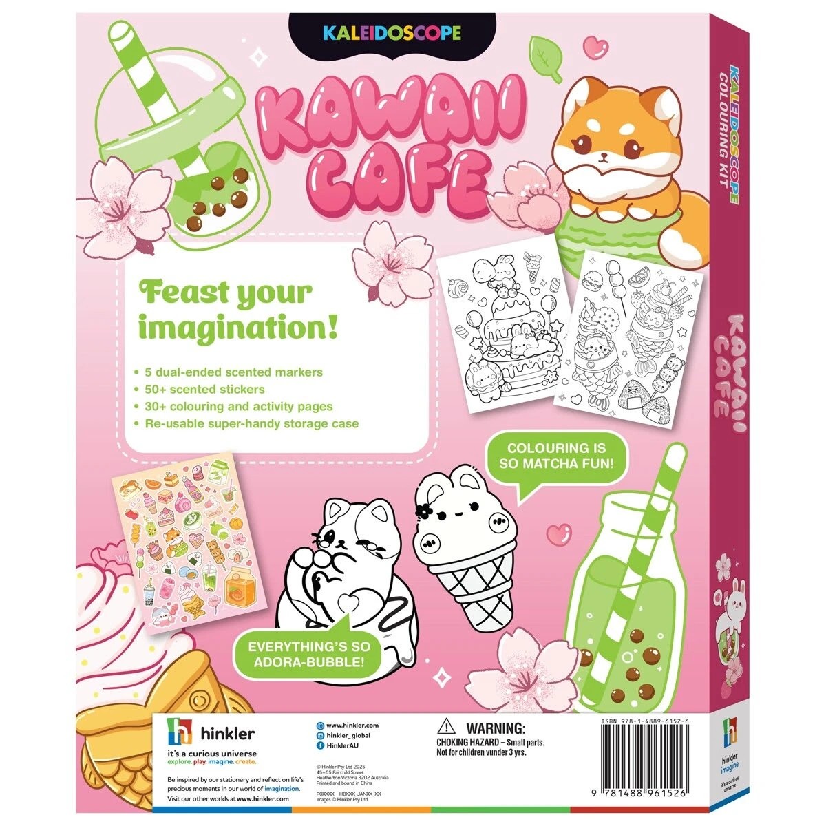 2 Kaleidoscope: Kawai Cafe Colouring Kit - Book, 2 of 5