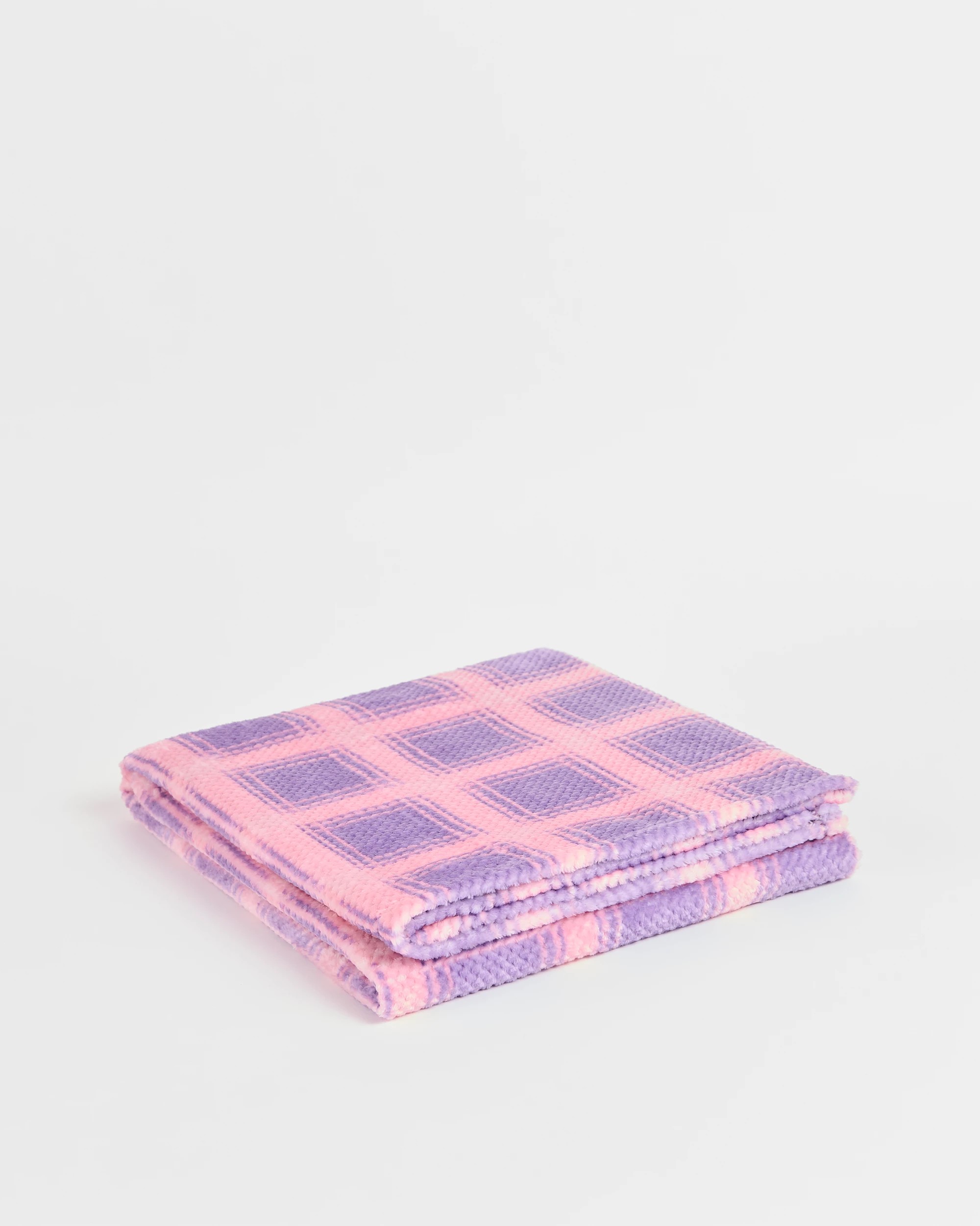 1 Target Brooke Check Throw - Pale Lilac - One Size - Purple, 1 of 3