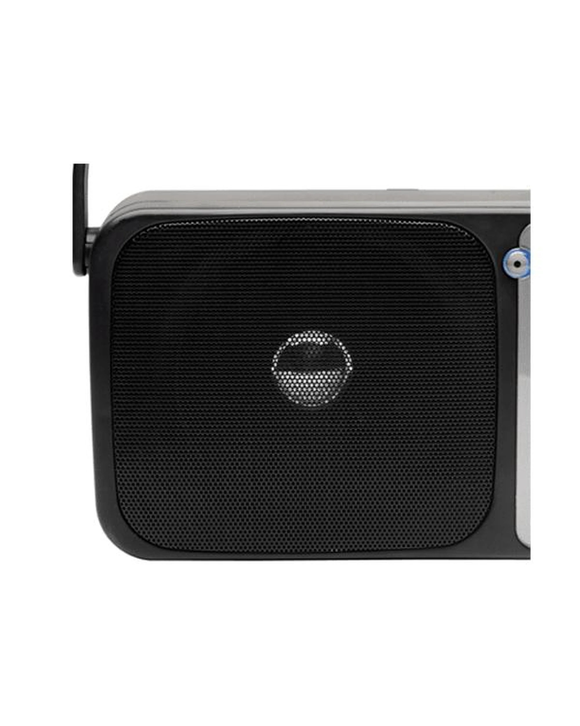 3 Lenoxx AM/FM Mantle Radio (Black) Battery Operated, w/ Bandwidth 540-1600, 3 of 5