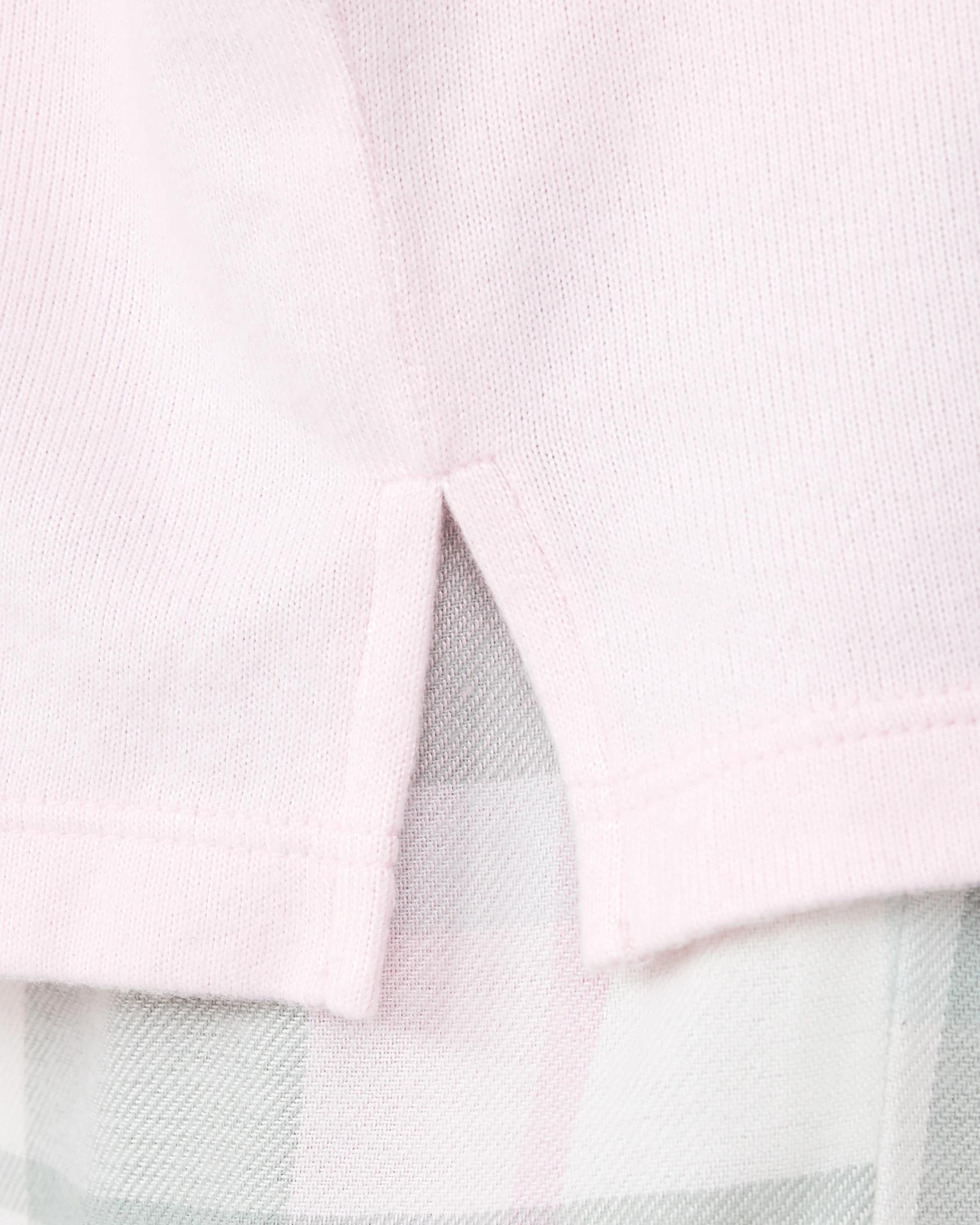 6 Supersoft Henley Top and Flannel Pants Pyjama Set Chk Gn Pik, 6 of 8