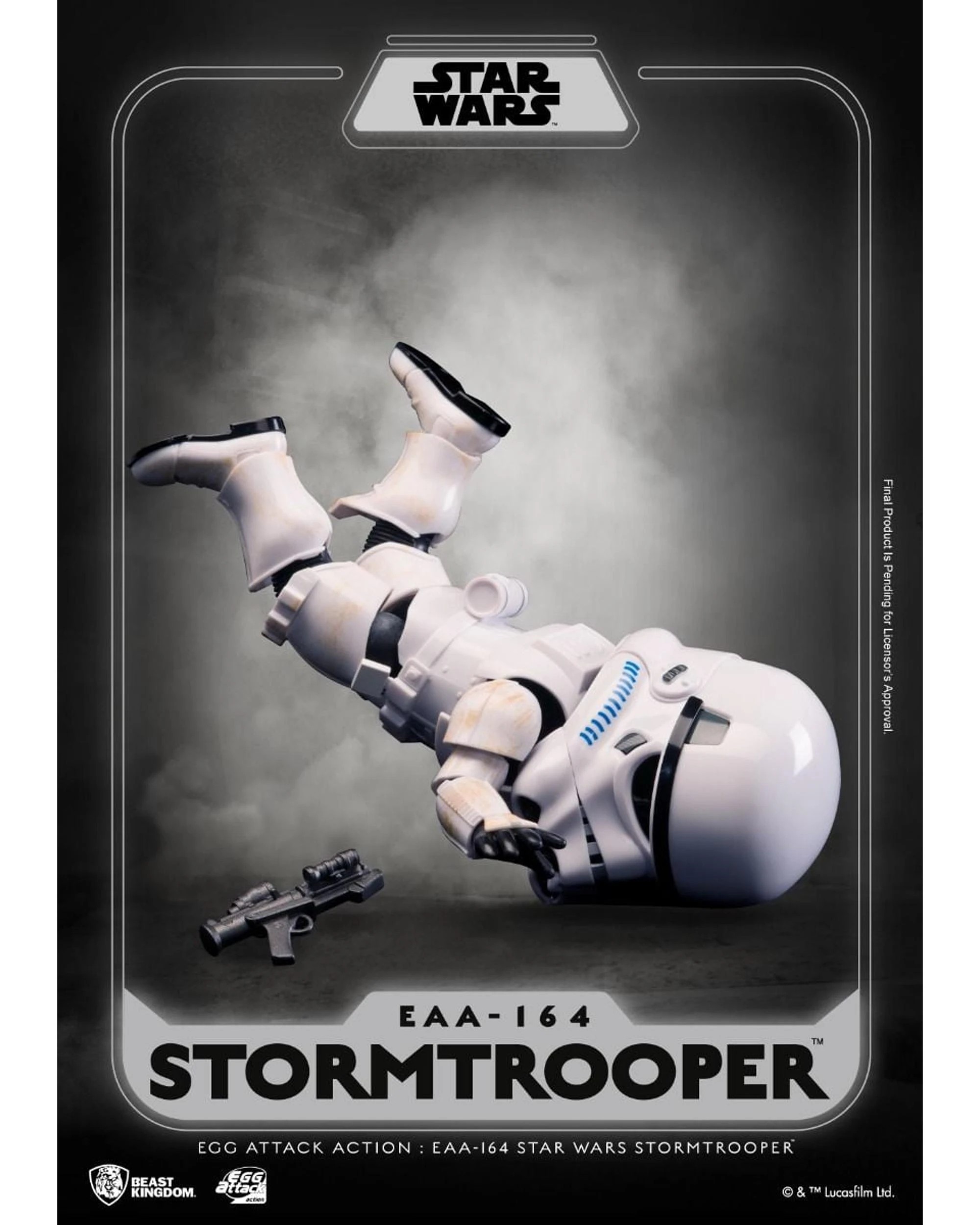 5 Beast Kingdom Egg Attack Action Star Wars Stormtrooper Figure, 5 of 6