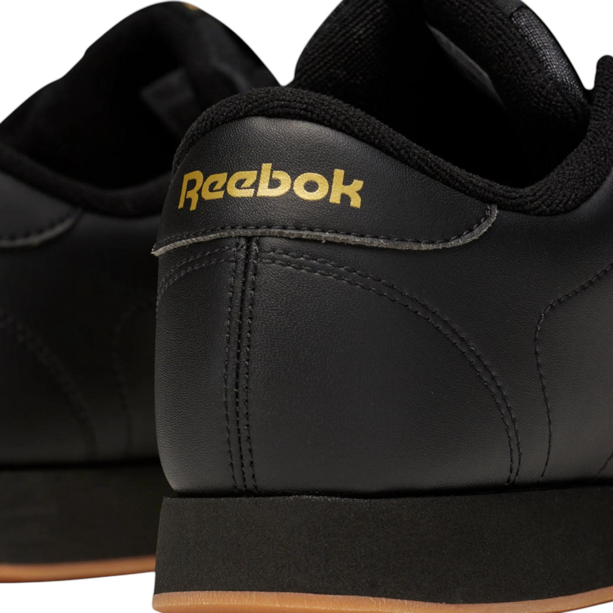 6 Reebok Womens Princess Casual Shoes BLACK/GUM, 6 of 9