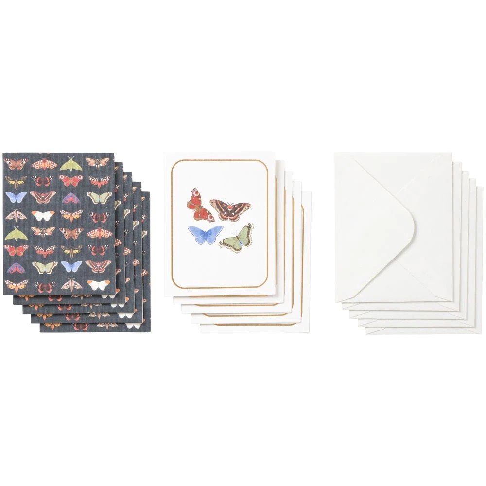 2 Otto Mini Cards Butterfly 10 Pack, 2 of 2