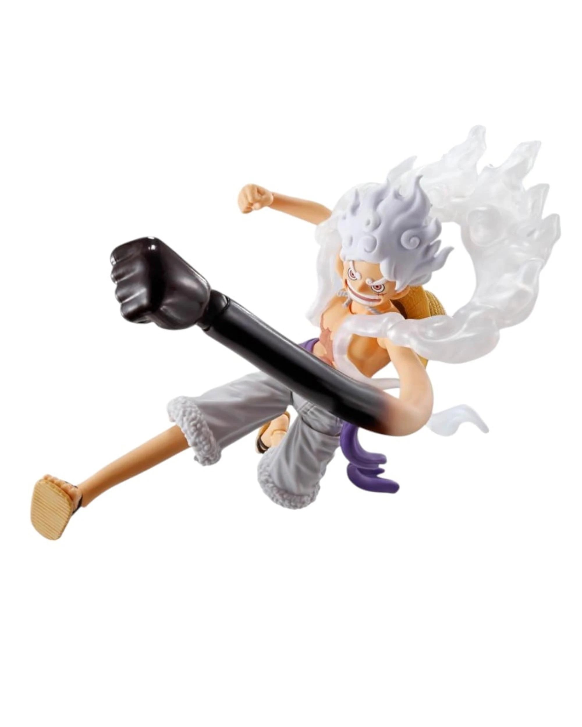 1 Tamashii Nations S.H.Figurarts One Piece Monkey D Luffy Gear 5 Future Island Egghead Figure, 1 of 9