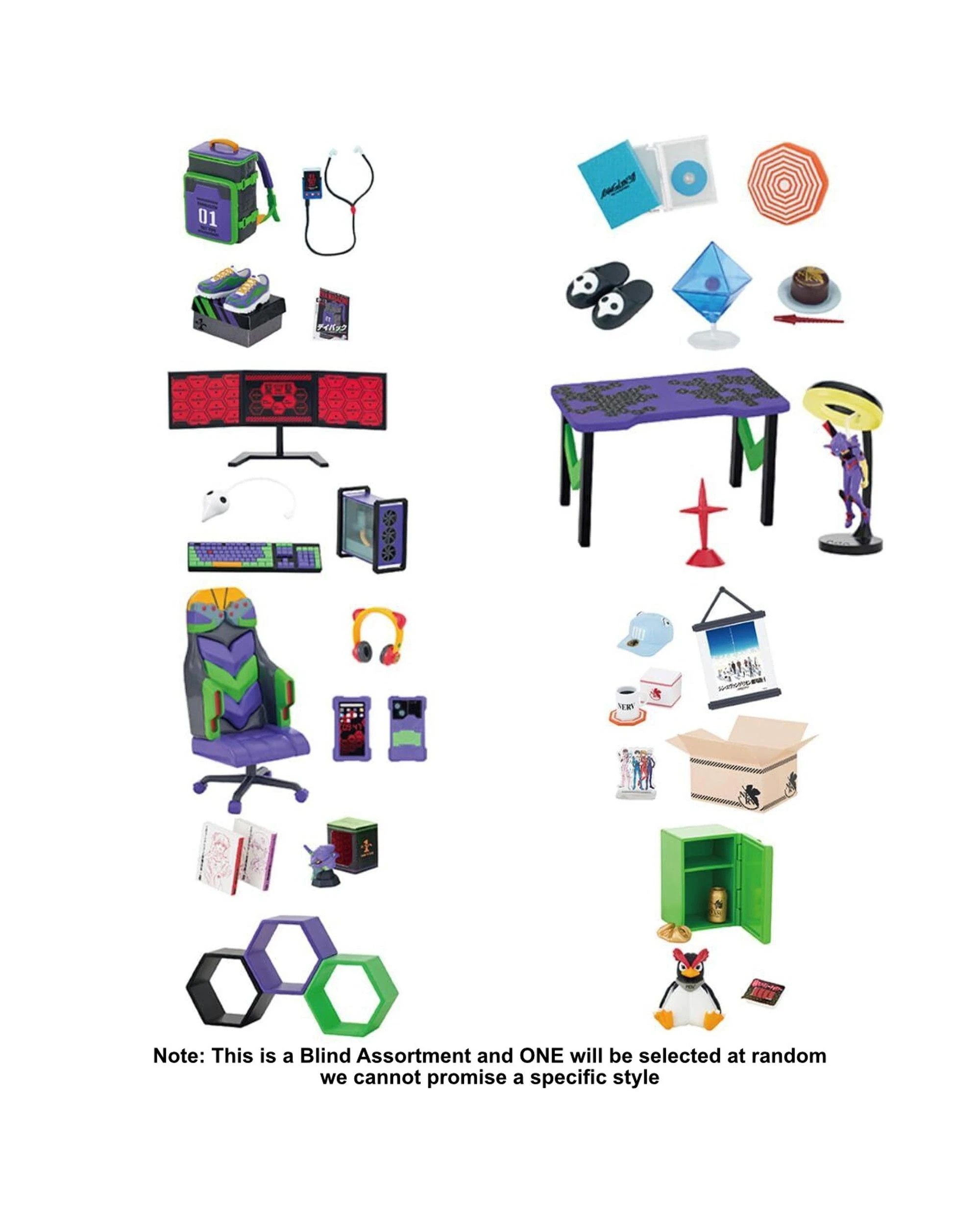 2 Re-ment Evangelion Room Blind Box, 2 of 3