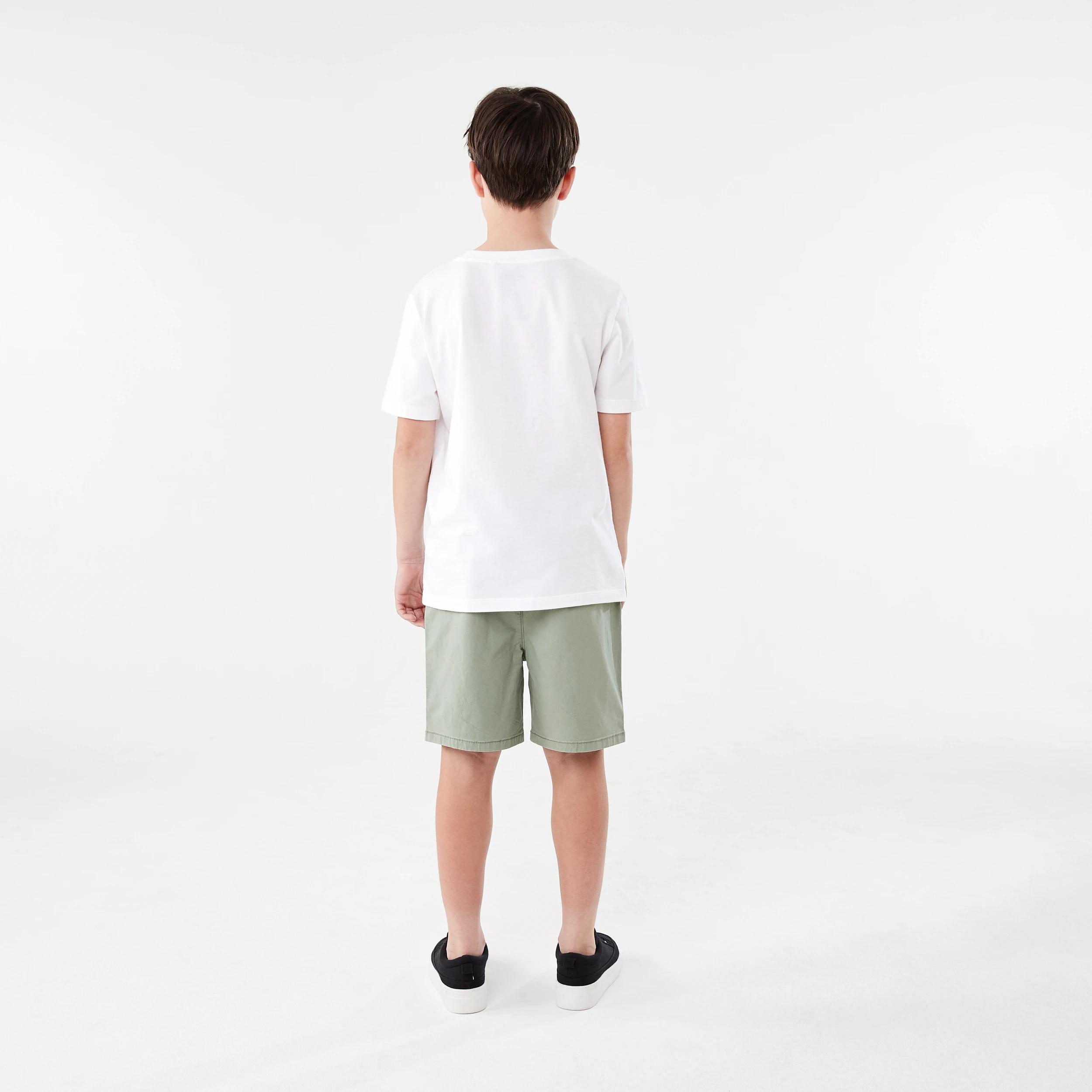 6 Washed Pull On Shorts LILY PAD, 6 of 6