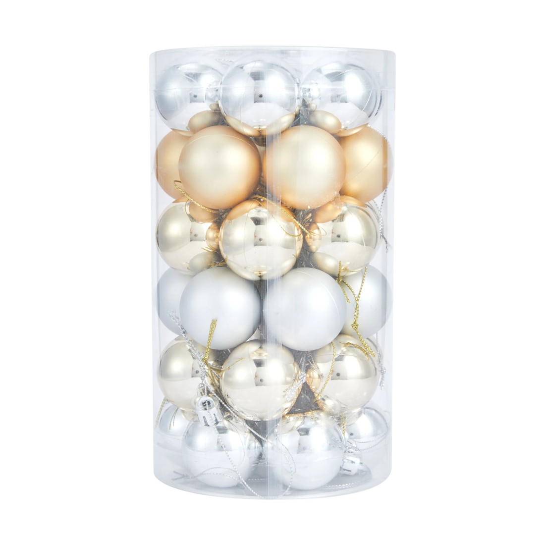 1 36 Pack 4cm Luxury Baubles, 1 of 8