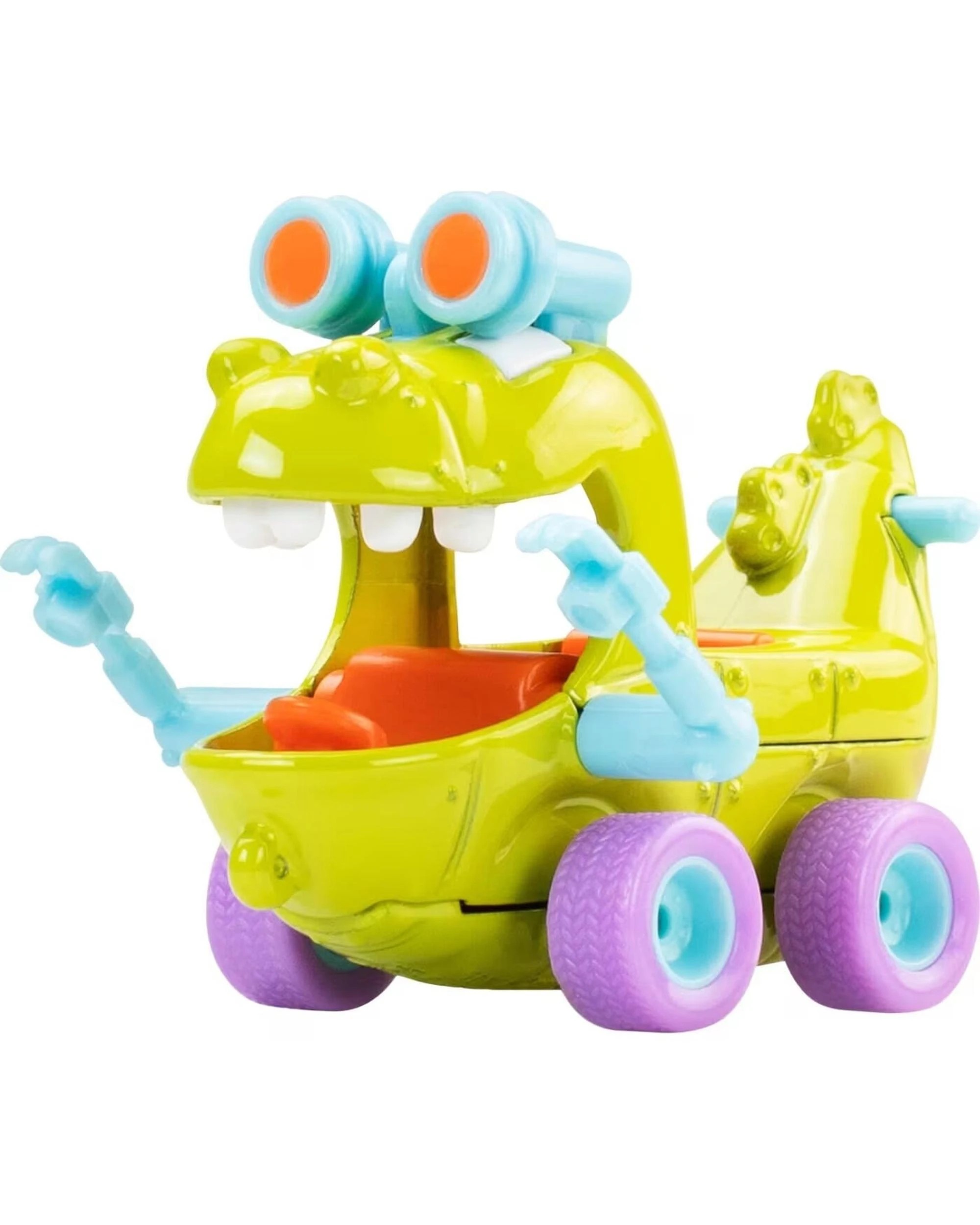 3 Hot Wheels Premium Pop Culture Rugrats Reptar Wagon Diecast Vehicle, 3 of 6