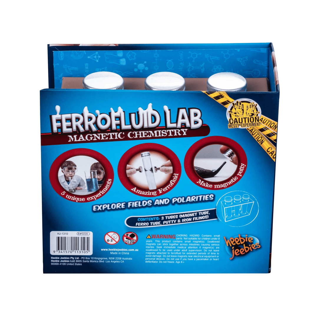 7 Heebie Jeebies Ferrofluid Lab Magnetic Chemistry Science Kit, 7 of 7