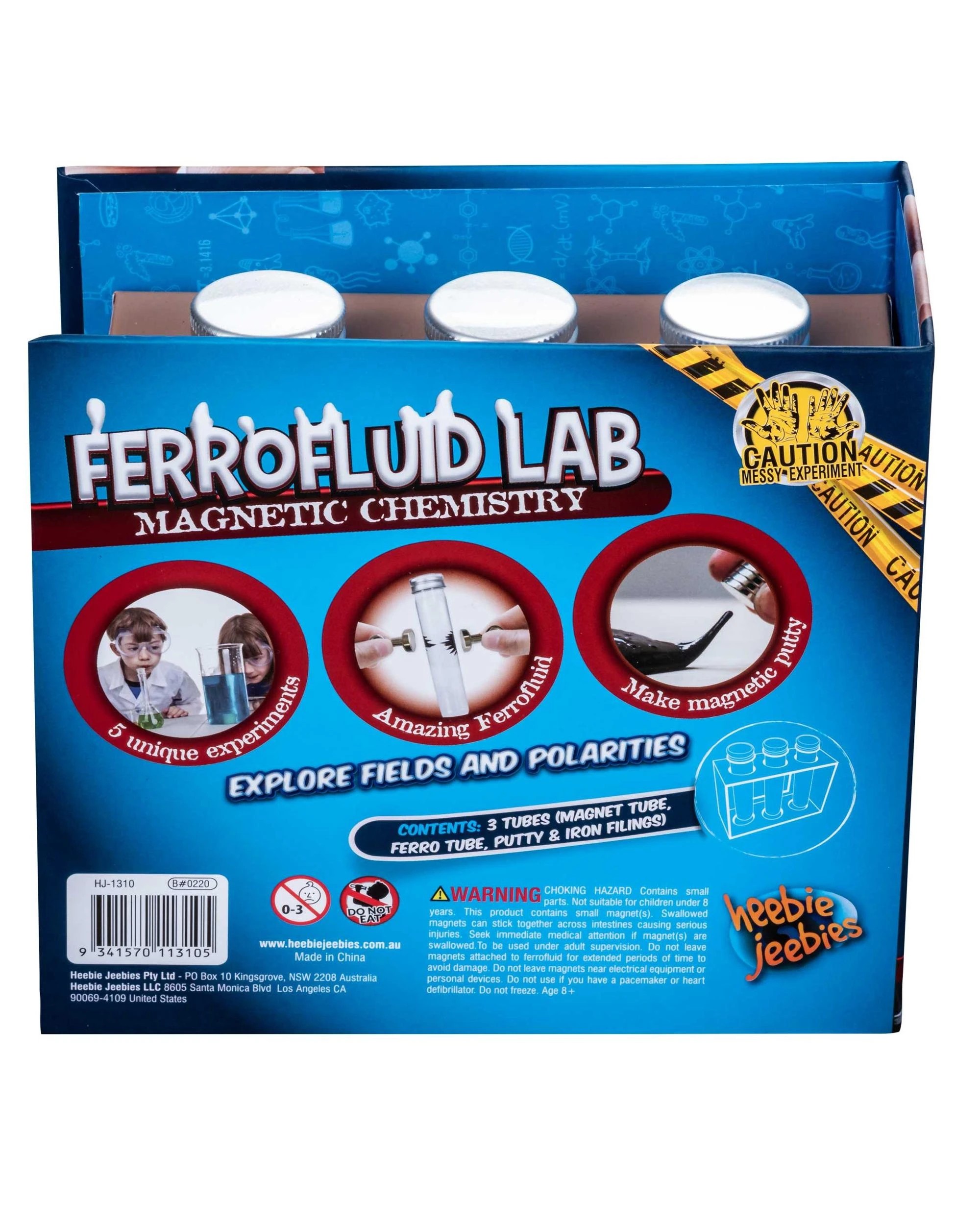 7 Heebie Jeebies Ferrofluid Lab Magnetic Chemistry Science Kit, 7 of 7