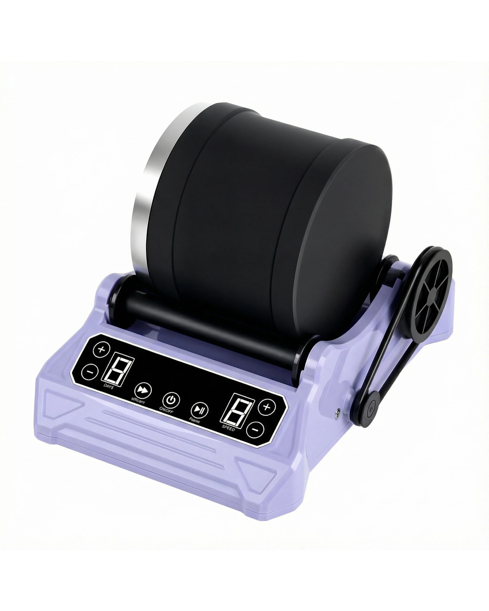 5 Advwin Electric Rock Tumbler for Kids, 9 Speed and 9 Days Model - Purple, 5 of 8