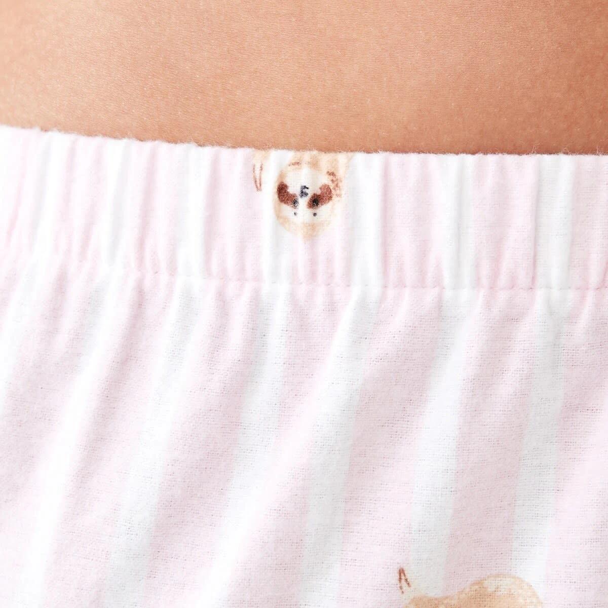 4 Printed Flannel Pants Stp Sloth, 4 of 5
