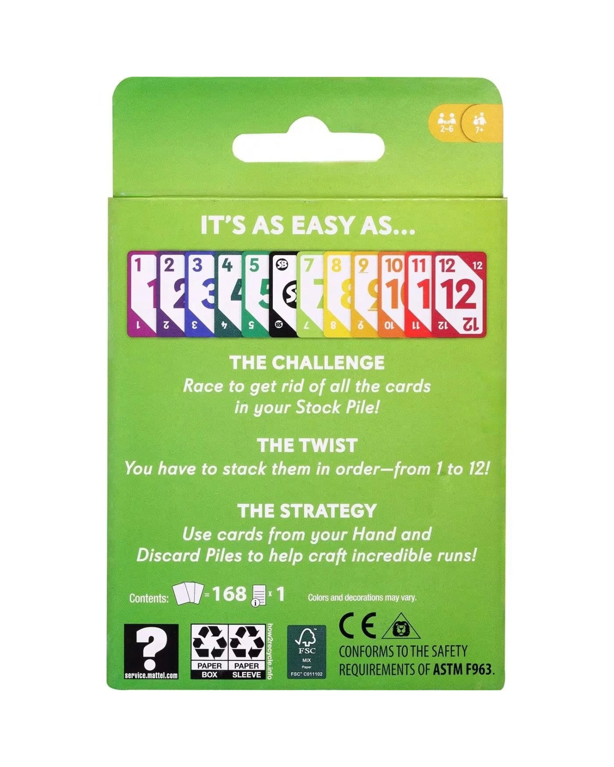 6 Skip-Bo Card Game, 6 of 6