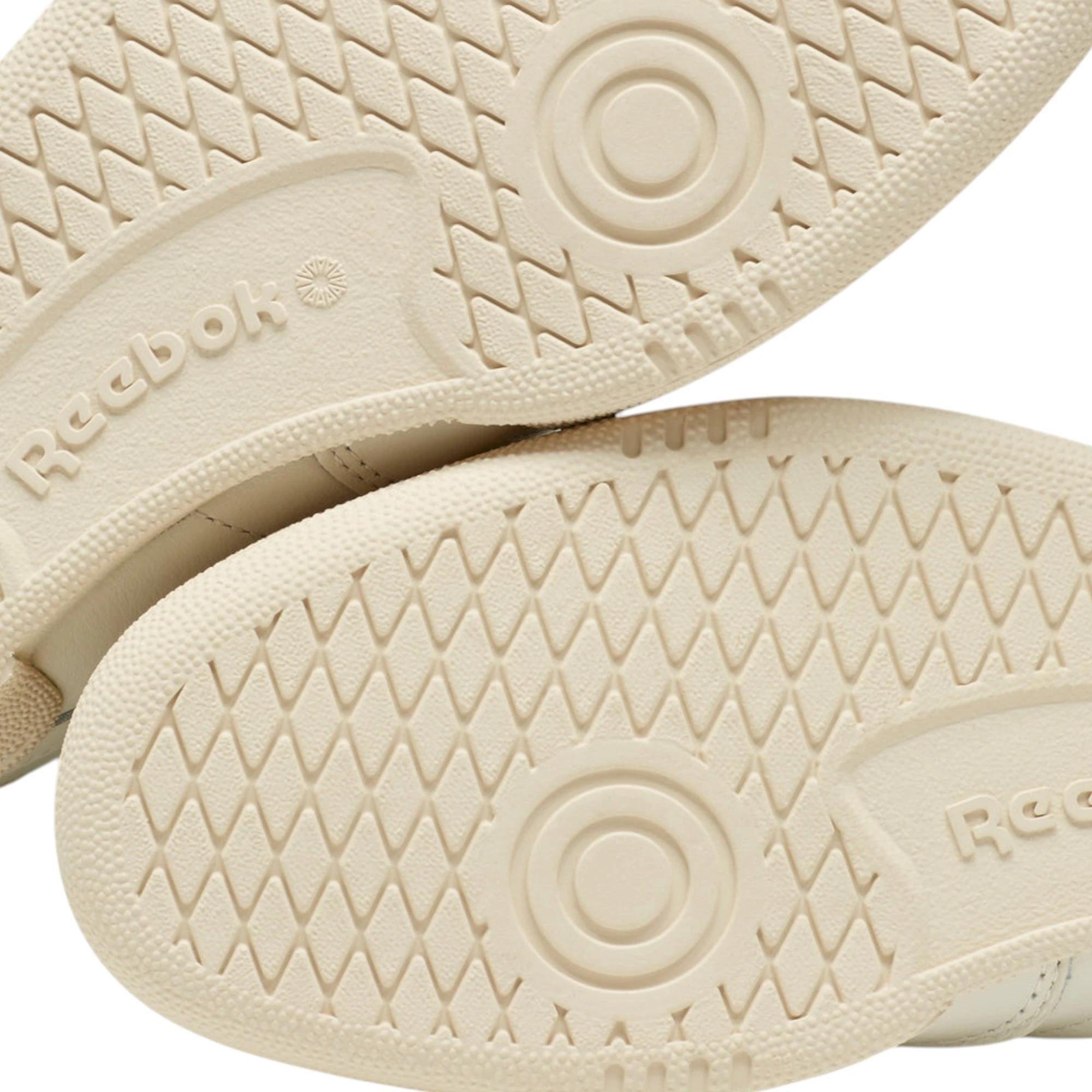 7 Reebok Mens Club C 85 Vintage Casual Shoes CHALK/GREEN, 7 of 7