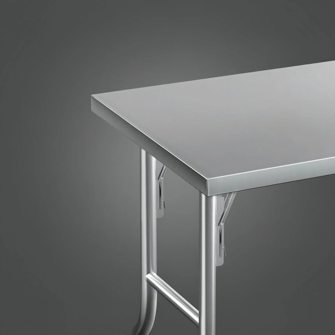 2 Cefito Stainless Steel Kitchen Benches Work Bench Food Foldable 430 - Silver, 2 of 4