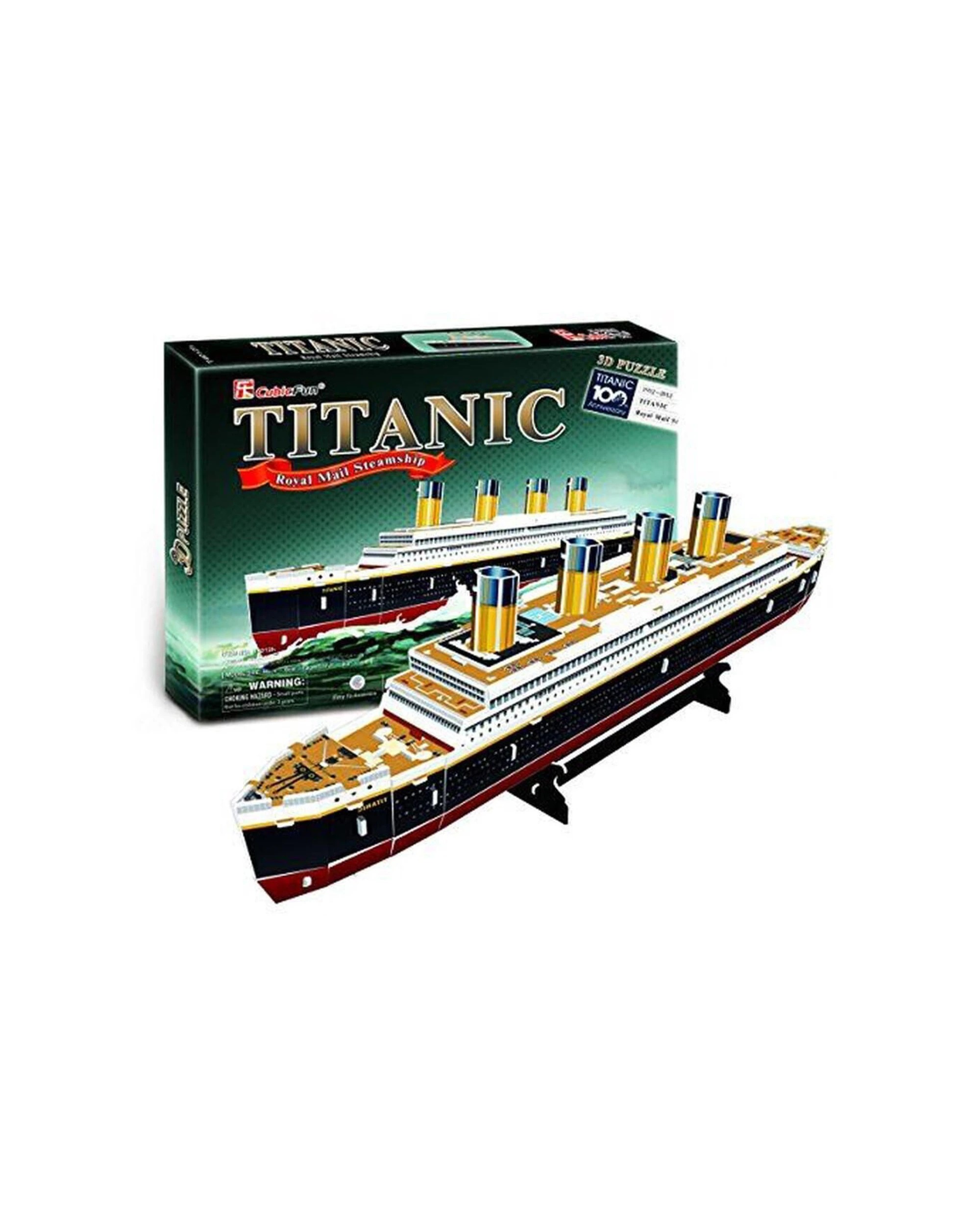 2 CubicFun Titanic 3D Puzzle Kids Toy Interactive Construction Small - Multi, 2 of 2
