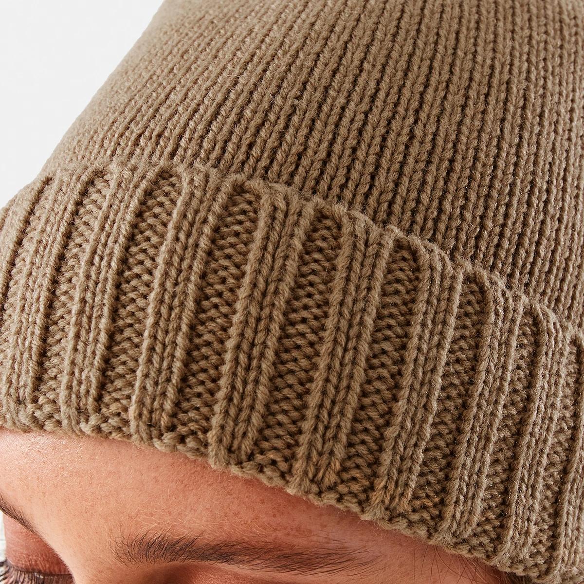 5 Basic Pom Pom Beanie Sandstone, 5 of 6