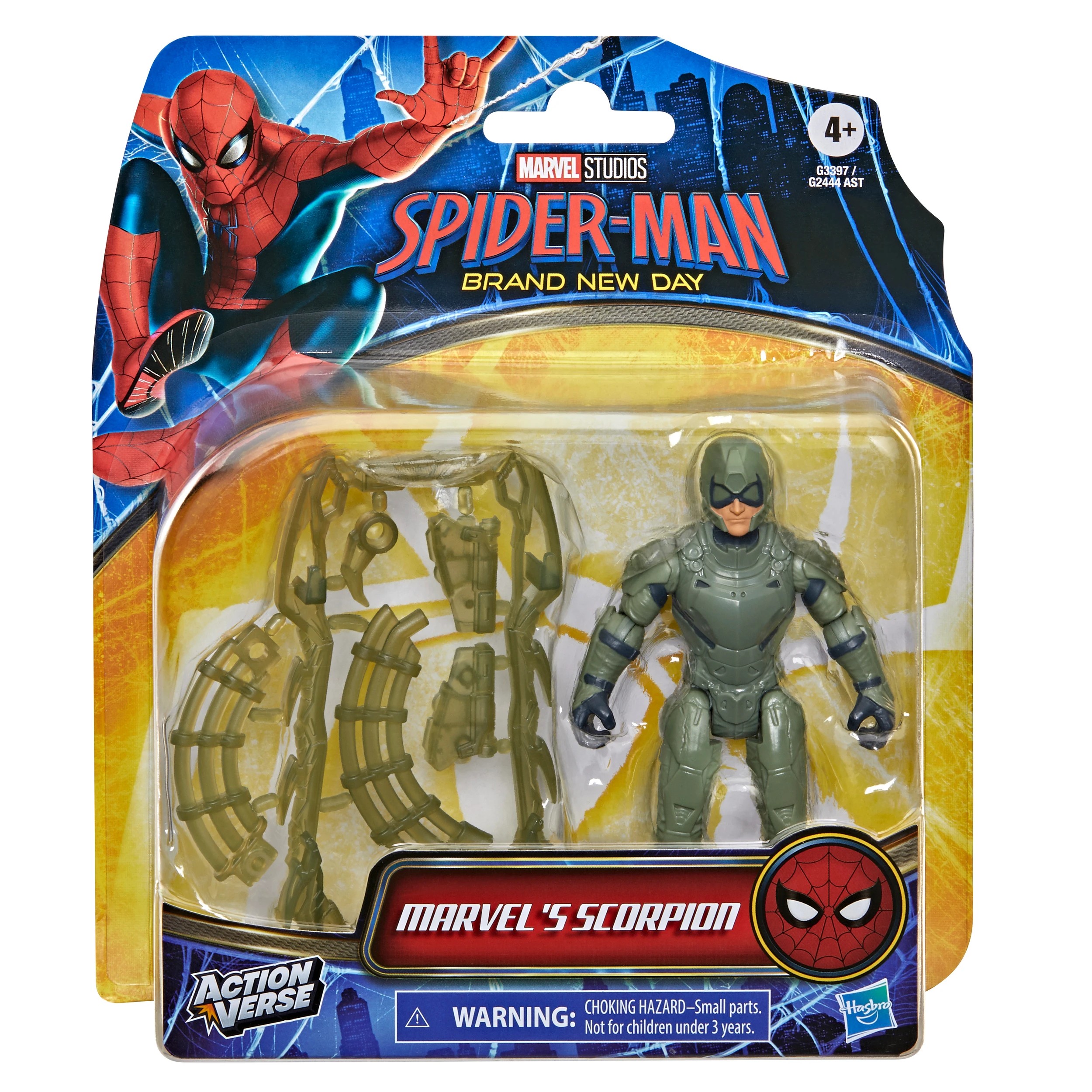 6 Spider-Man Spider - Man Action Verse Figure with Gear - Assorted - Multi, 6 of 8