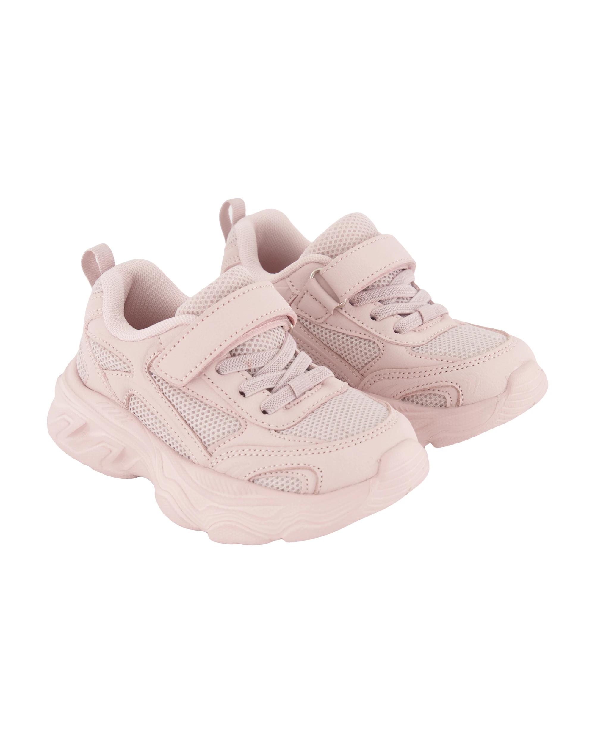 4 Junior Mesh Sneakers Mello Pink, 4 of 5