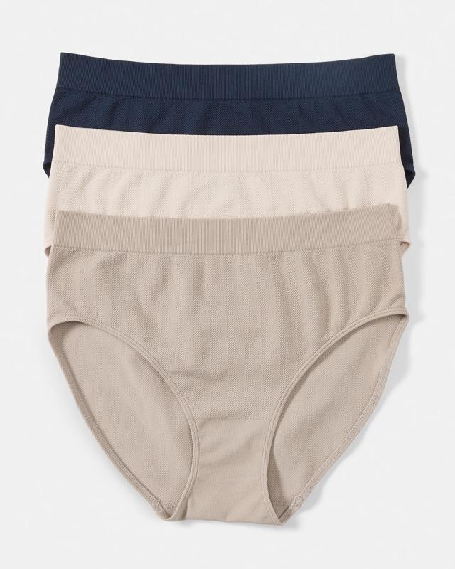 3 Pack Seamfree Jacquard Full Br