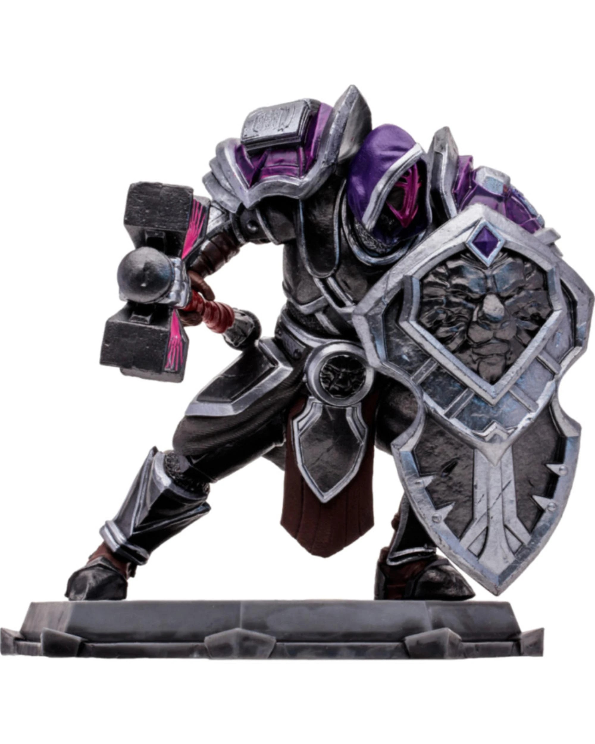 2 McFarlane World Of Warcraft Epic Human Warrior/Paladin 6 inch Figure, 2 of 10