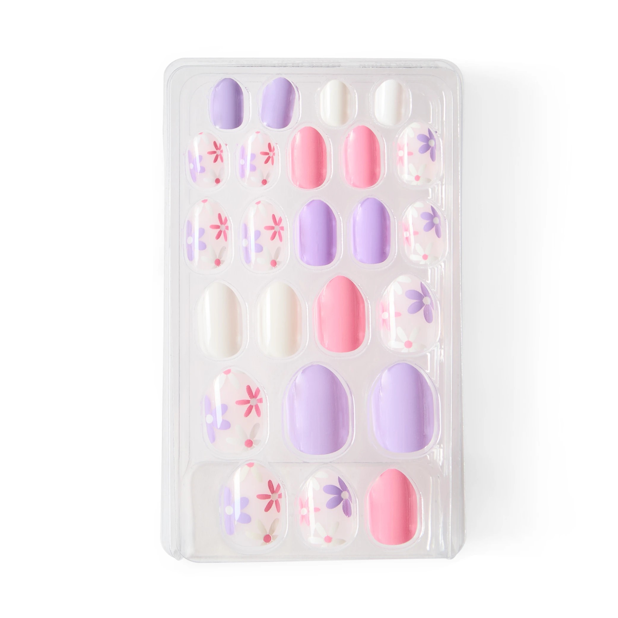 4 OXX Junior 24 Pack Kids Pre-Glued Stick-On Nails - Oopsy Daisy, 4 of 4