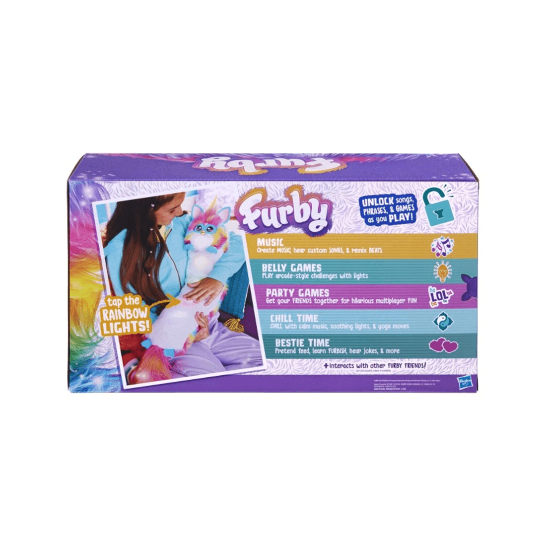 4 Hasbro DJ Furby Rainbow, 4 of 4