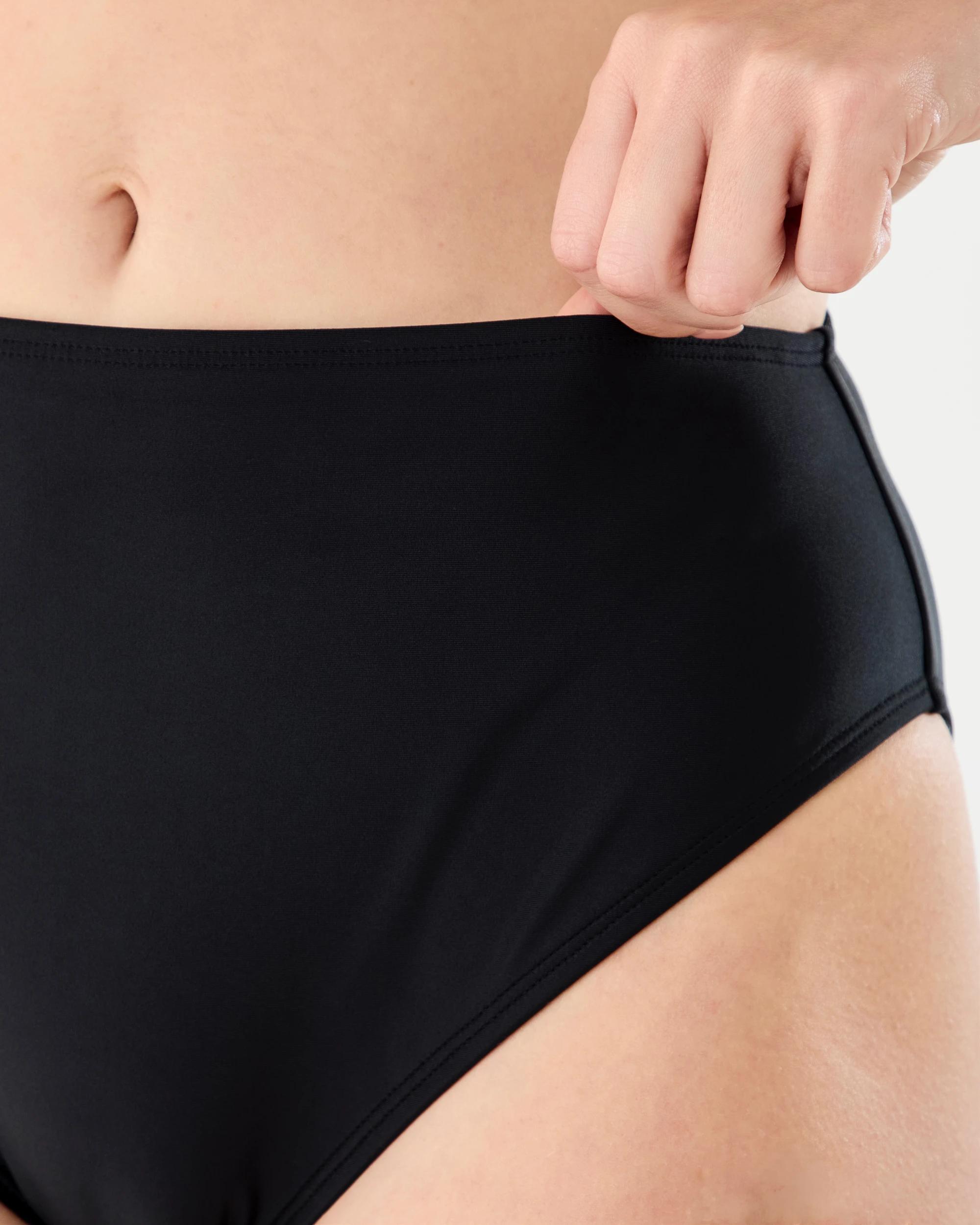 4 High Waist Bikini Briefs Black, 4 of 5