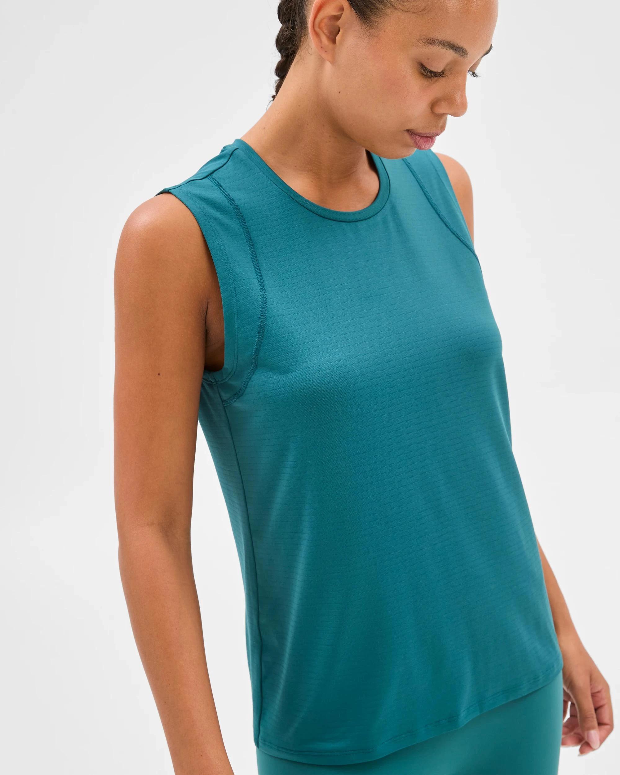 3 Target Active Performance Running Muscle Tank Top RAINFOREST, 3 of 6