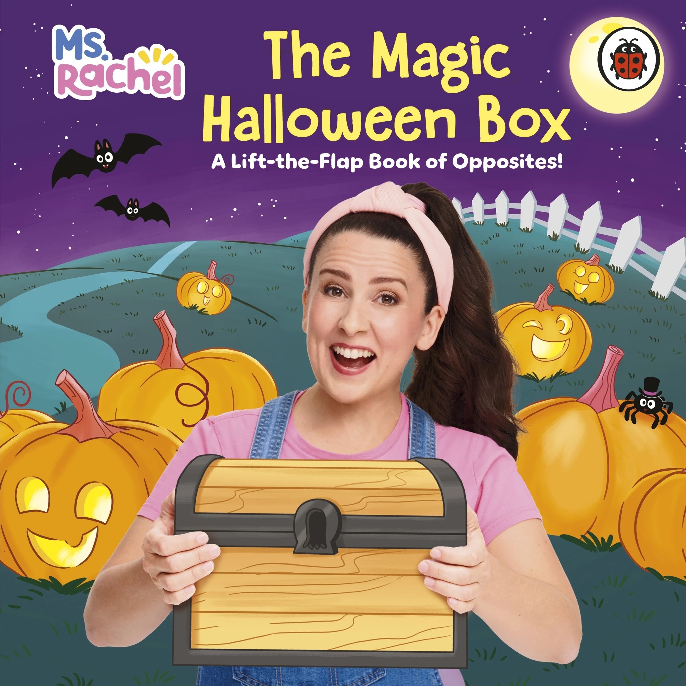 1 The Magic Halloween Box: A Lift-the-Flap Book of Opposites by Ms. Rachel - Book, 1 of 3