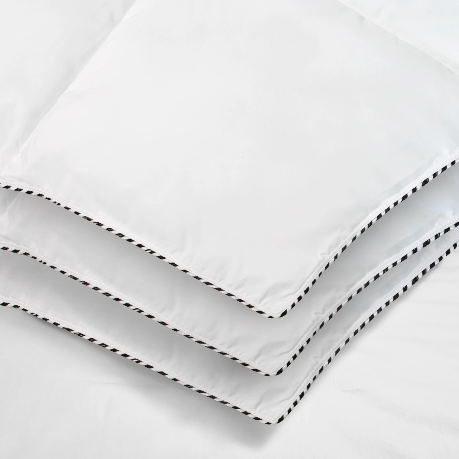 7 Royal Comfort Bamboo Blend Quilt 250GSM Luxury Duvet 100% Cotton Cover - King Bed - White, 7 of 7
